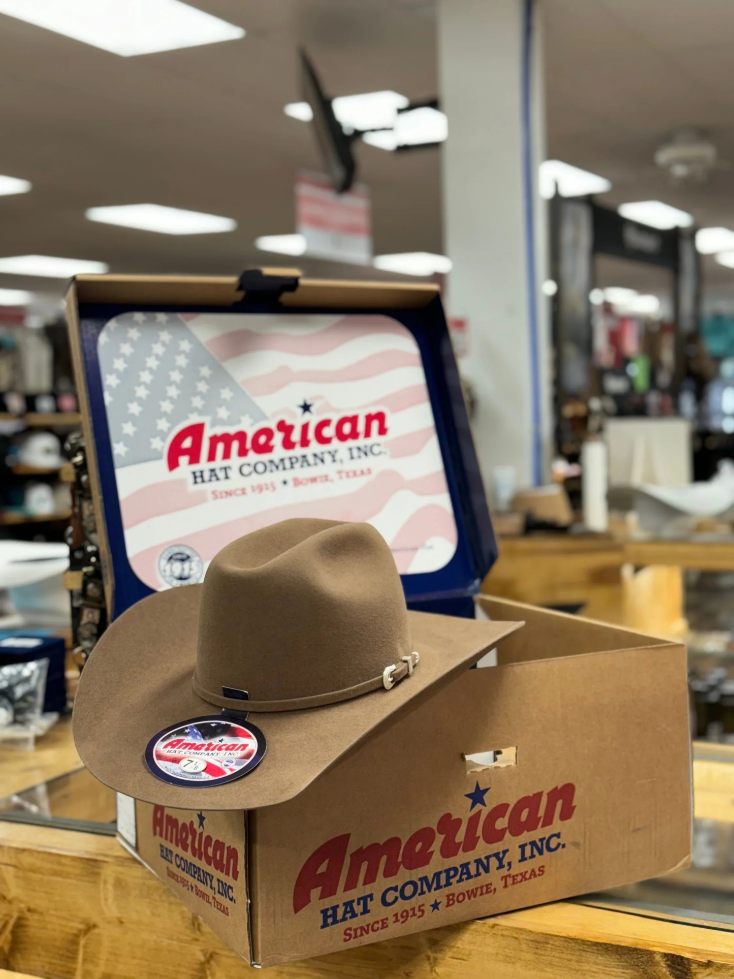 7X American Felt Hat Tuscan