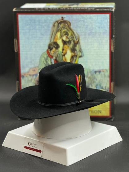 STETSON 6X NEGRO/BLACK RANCHER COPA ALTA