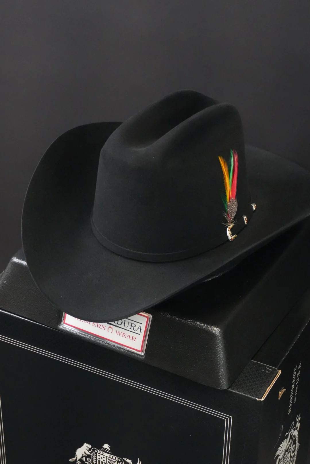 STETSON 30X BLACK/NEGRO EL PATRON COPA ALTA
