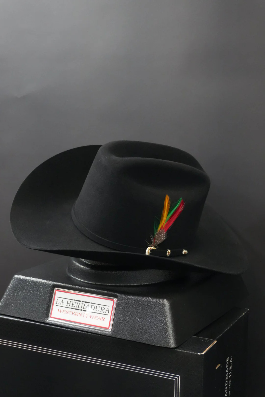 STETSON 30X BLACK/NEGRO EL PATRON COPA ALTA