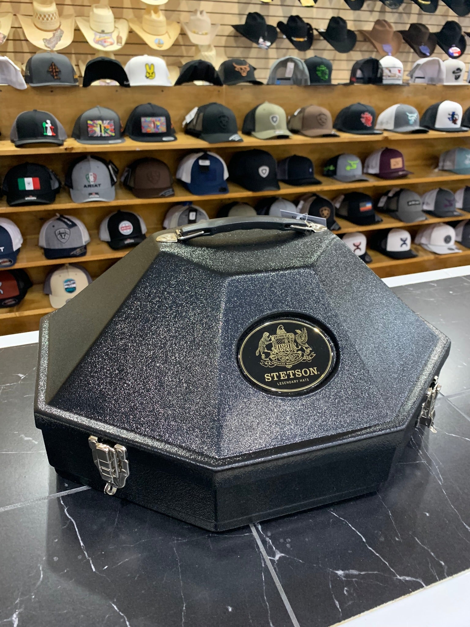 STETSON COWBOY HAT 100X EL PRESIDENTE SILVER BELLY