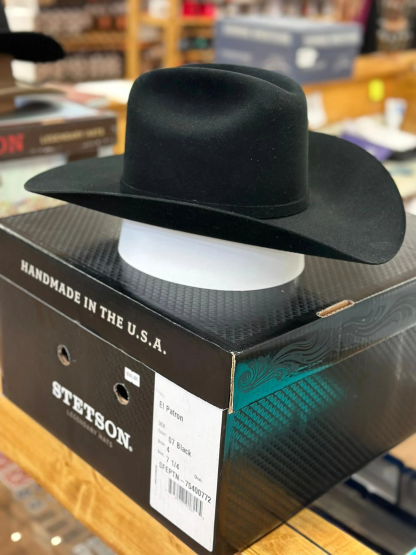 STETSON 30X NEGRO EL PATRON