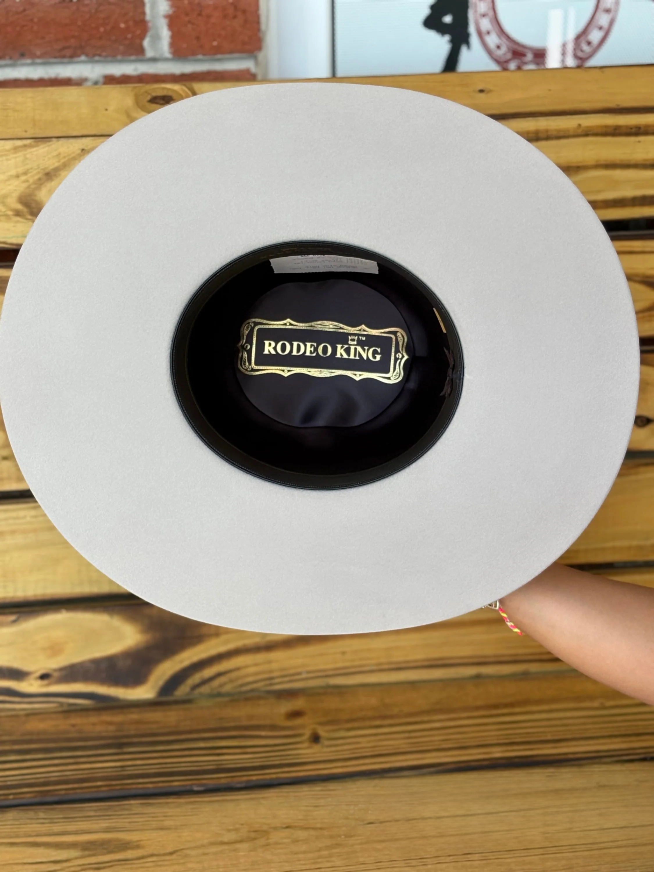 Rodeo King 10x Silver Belly Open Crown Malboro Shape