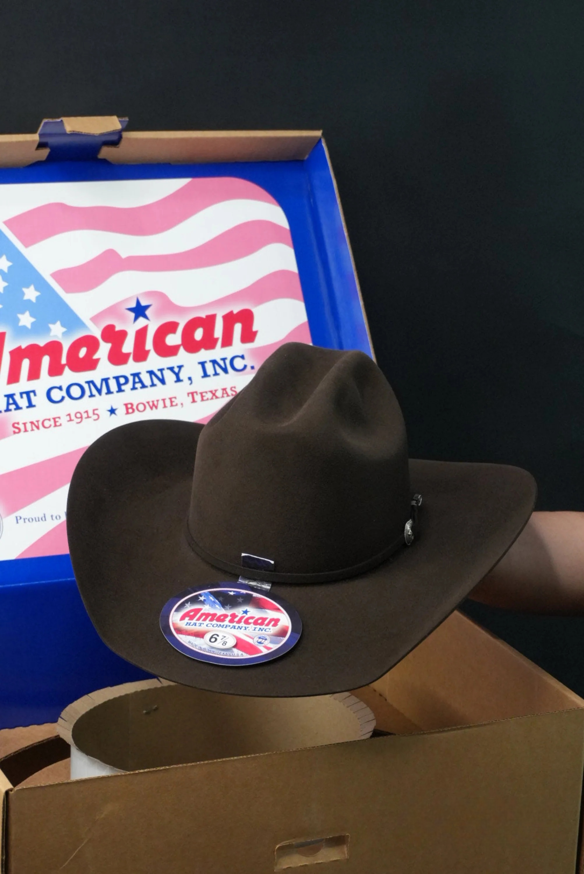 200X American Felt Hat Chocolate