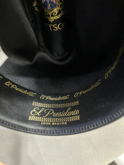 STETSON EL PRESIDENTE 100X MIST GREY COPA ALTA