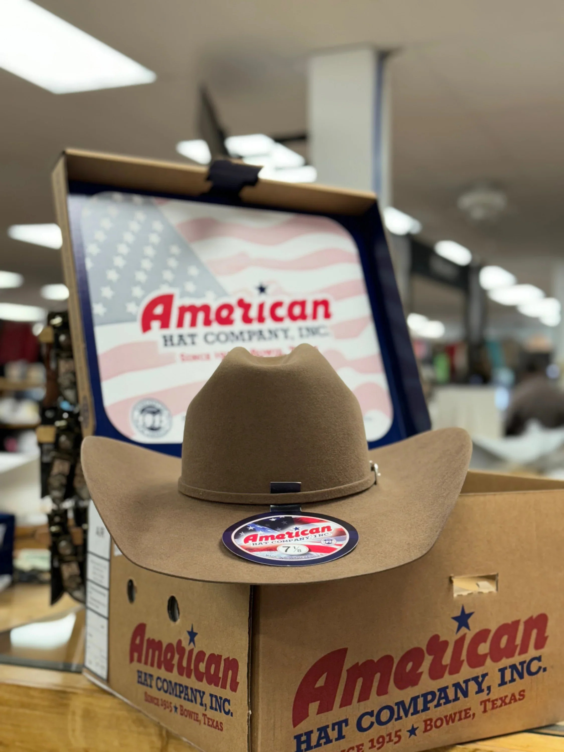 7X American Felt Hat Tuscan