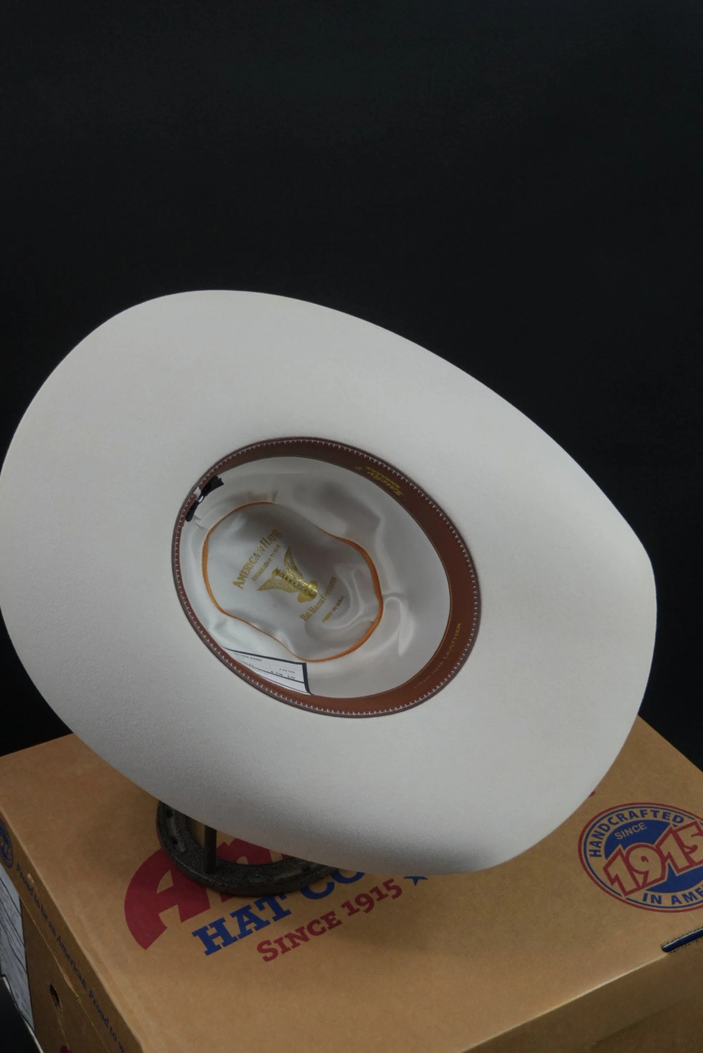 7X American Felt Hat Silver Sand