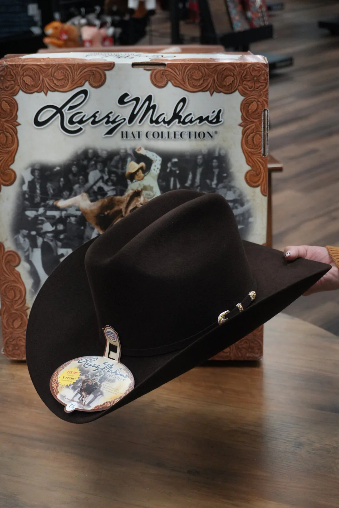 LARRY MAHAN´S 6X REAL BROWN