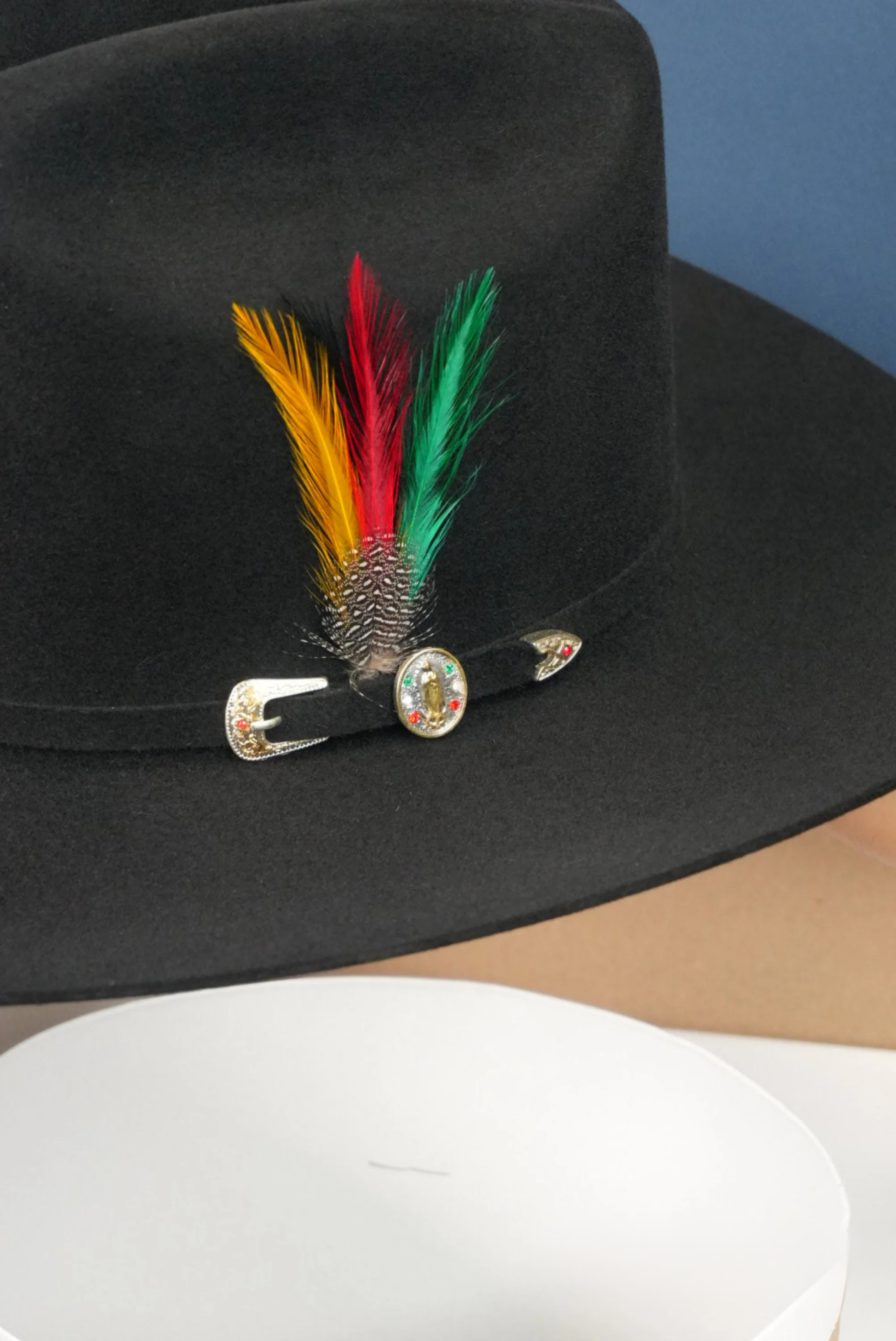 RDR COPA ALTA 6X EL PATRON VIRGIN DE GUADALUPE- NEGRO/BLACK