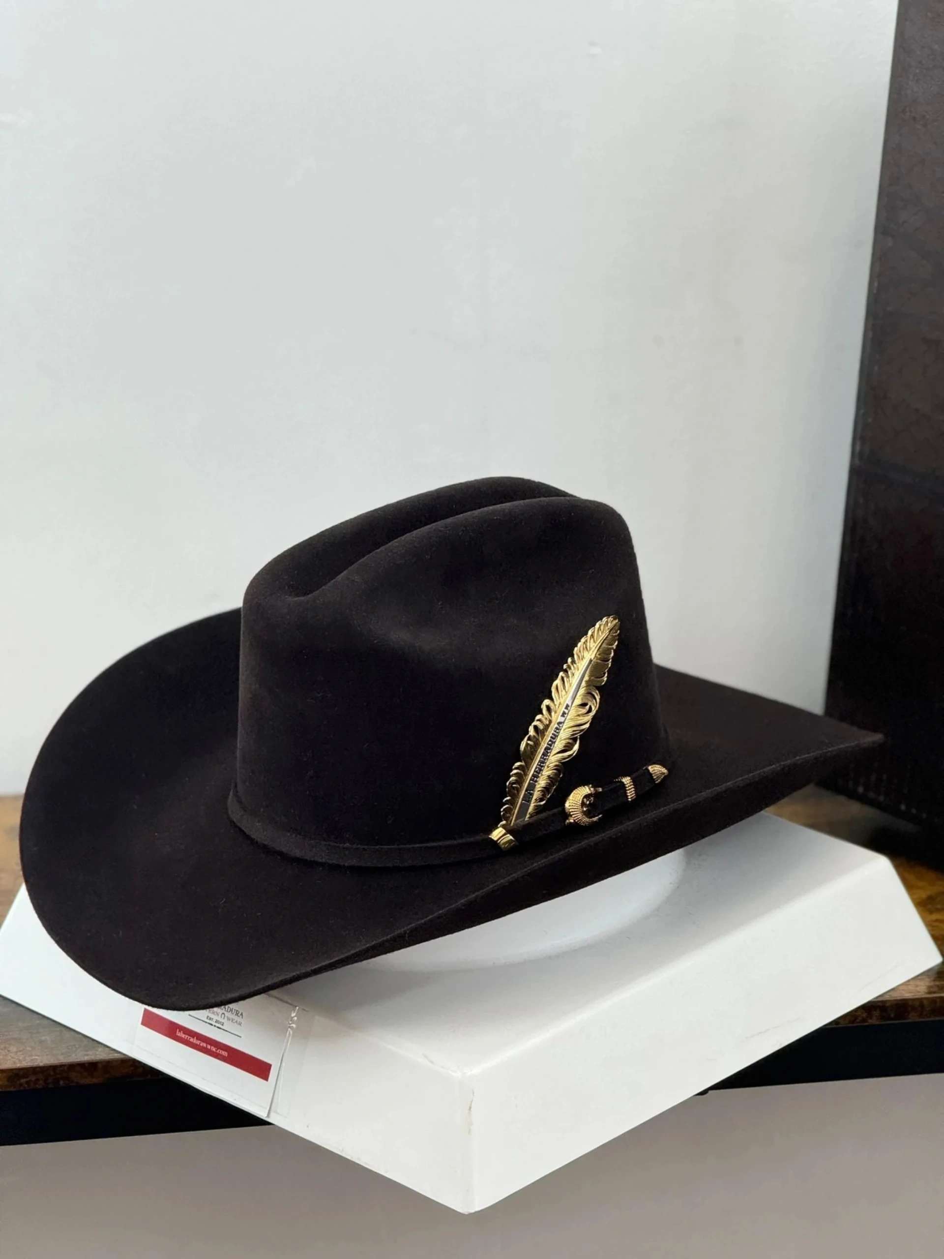 CUADRA 100X GATOR CHOCOLATE FELT HAT