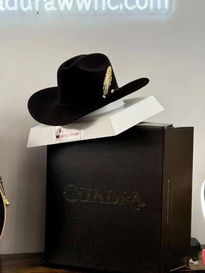 CUADRA 100X GATOR CHOCOLATE FELT HAT