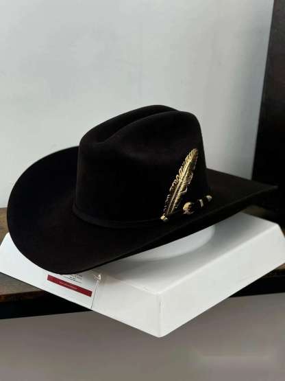 CUADRA 100X GATOR CHOCOLATE FELT HAT