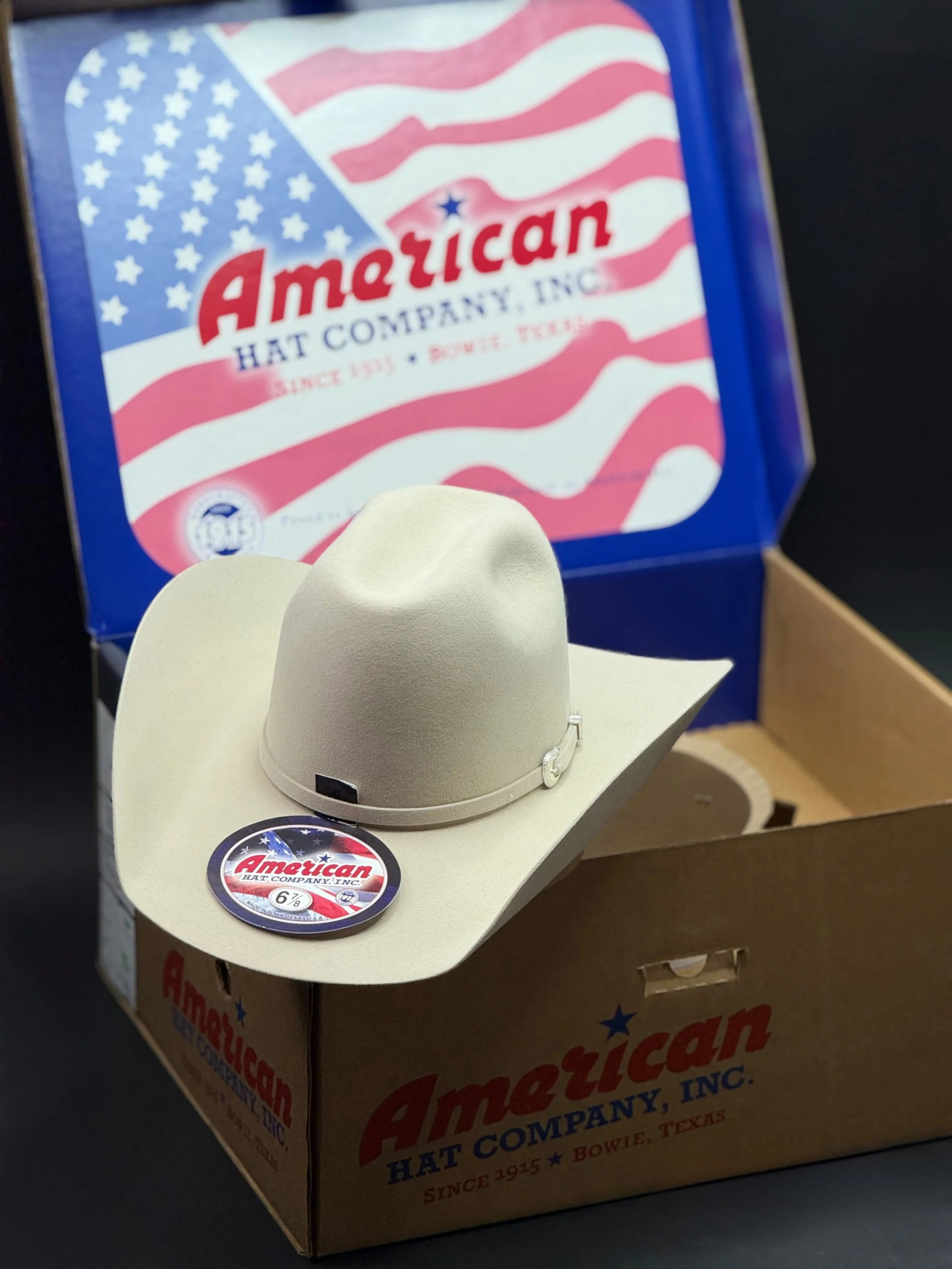 7X American Felt Silver Belly