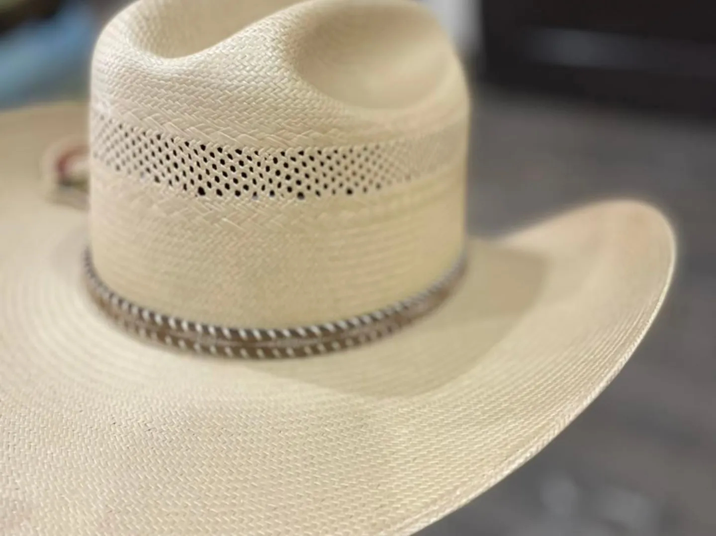 STETSON PLAIT 10X STRAW COWBOY HAT