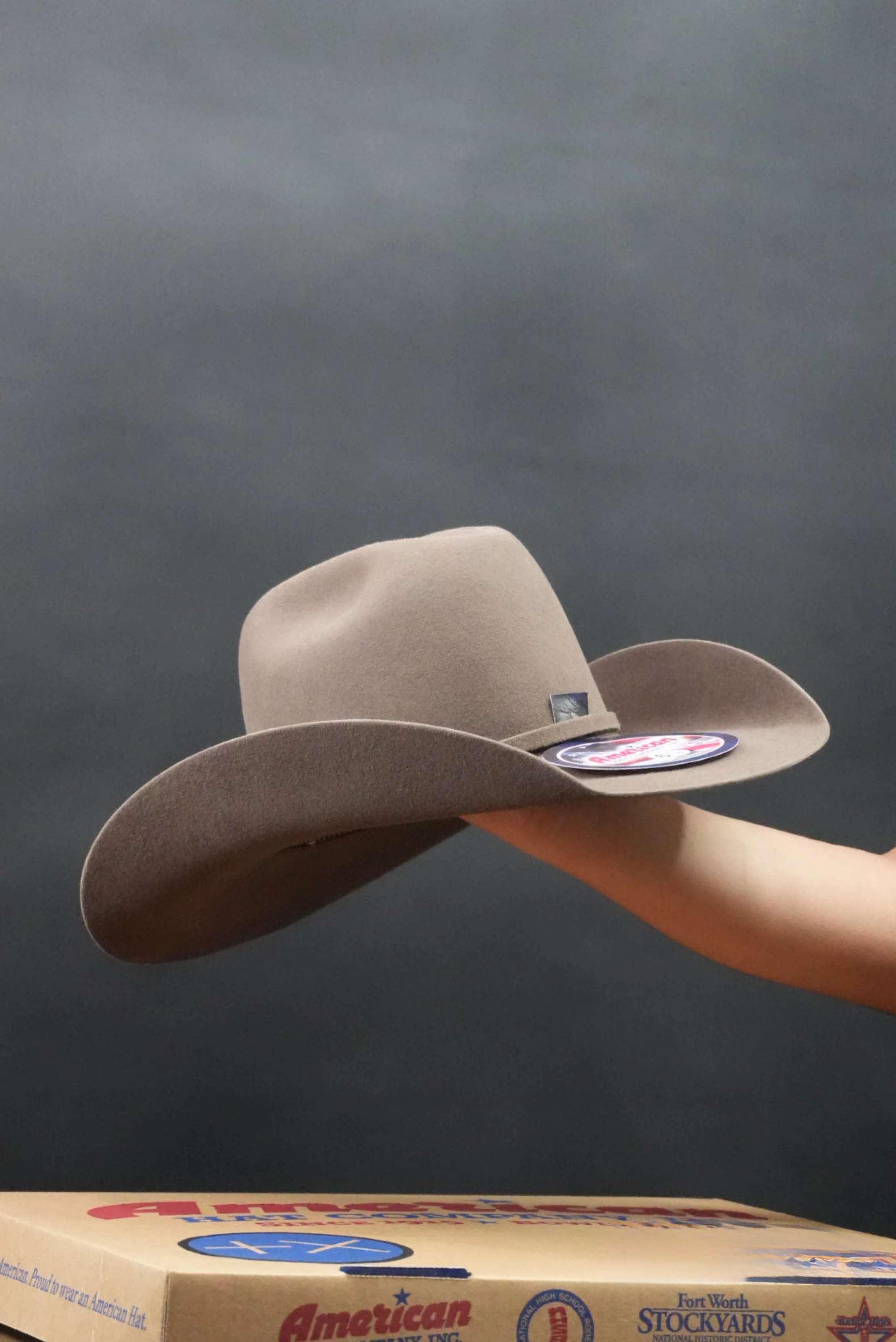 7x American Hat Pecan Rabbit Hair