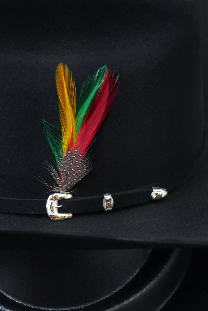 STETSON 30X BLACK/NEGRO EL PATRON COPA ALTA