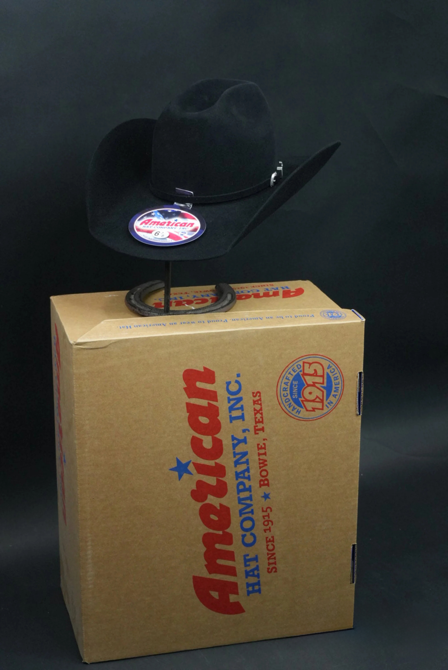 7X American Felt Hat Black