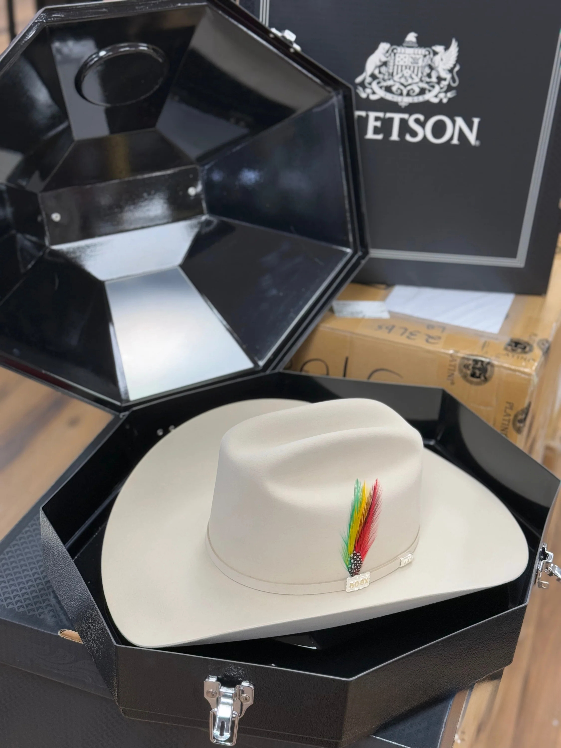 STETSON 500X PREMIER EL AMO SILVERBELLY