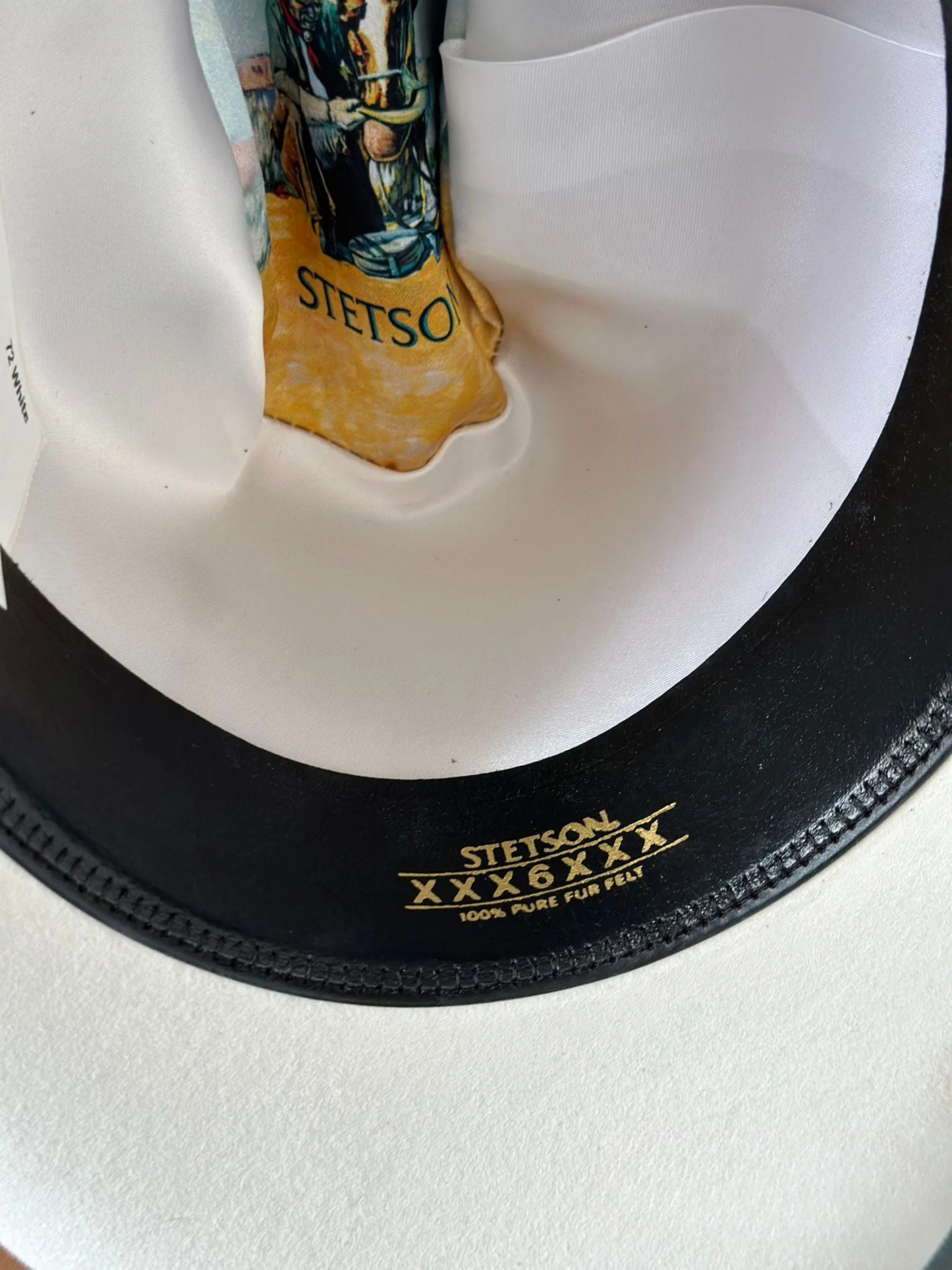 STETSON 6X WHITE/BLANCO RANCHER COPA ALTA