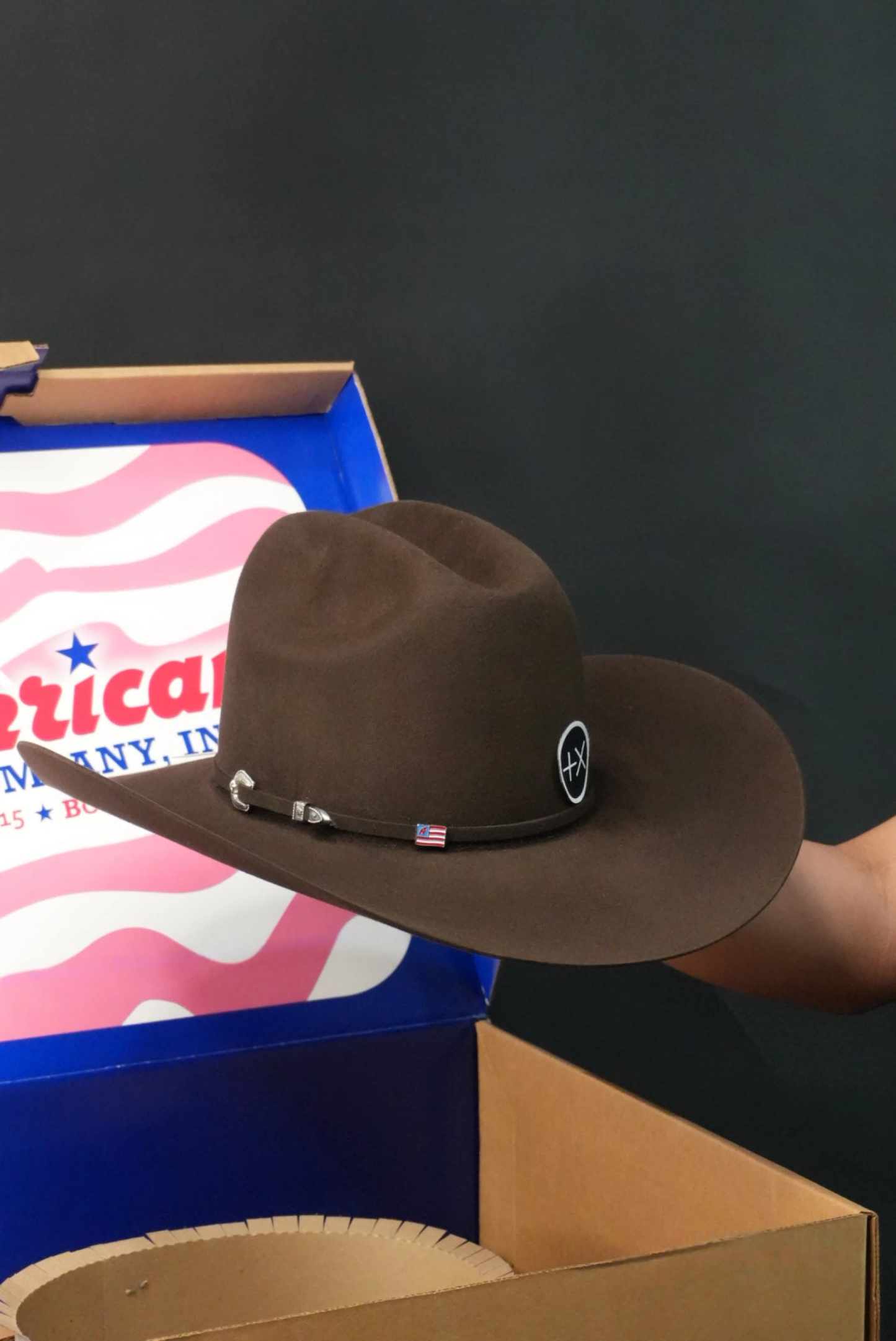 200X American Felt Hat Chocolate