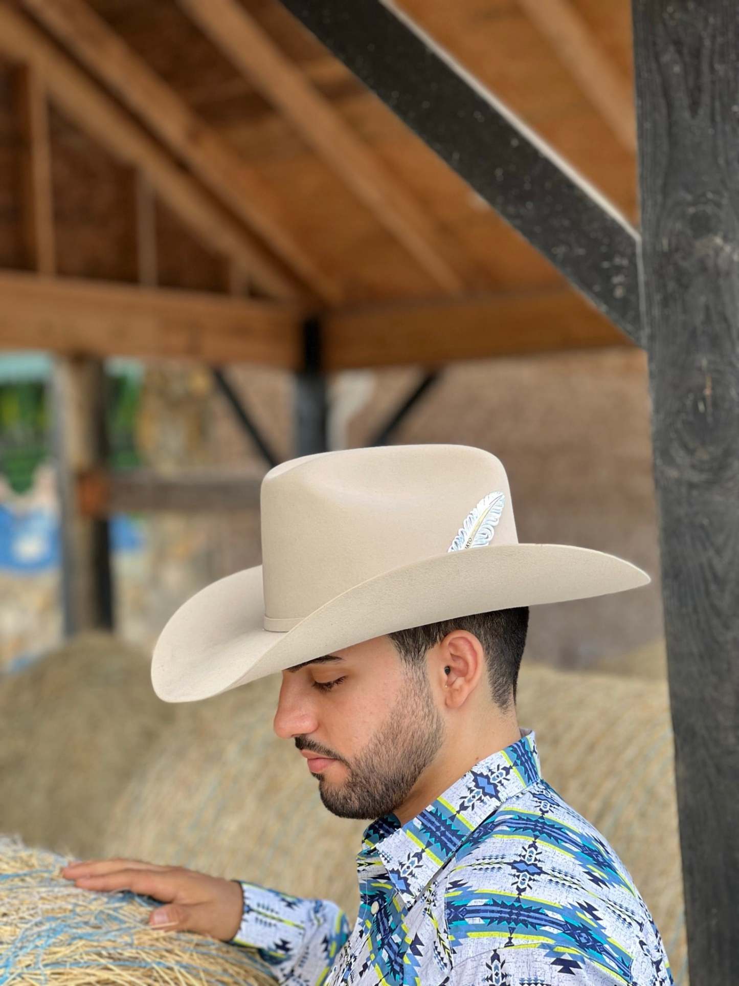 STETSON 10X SHASTA SILVER BELLY