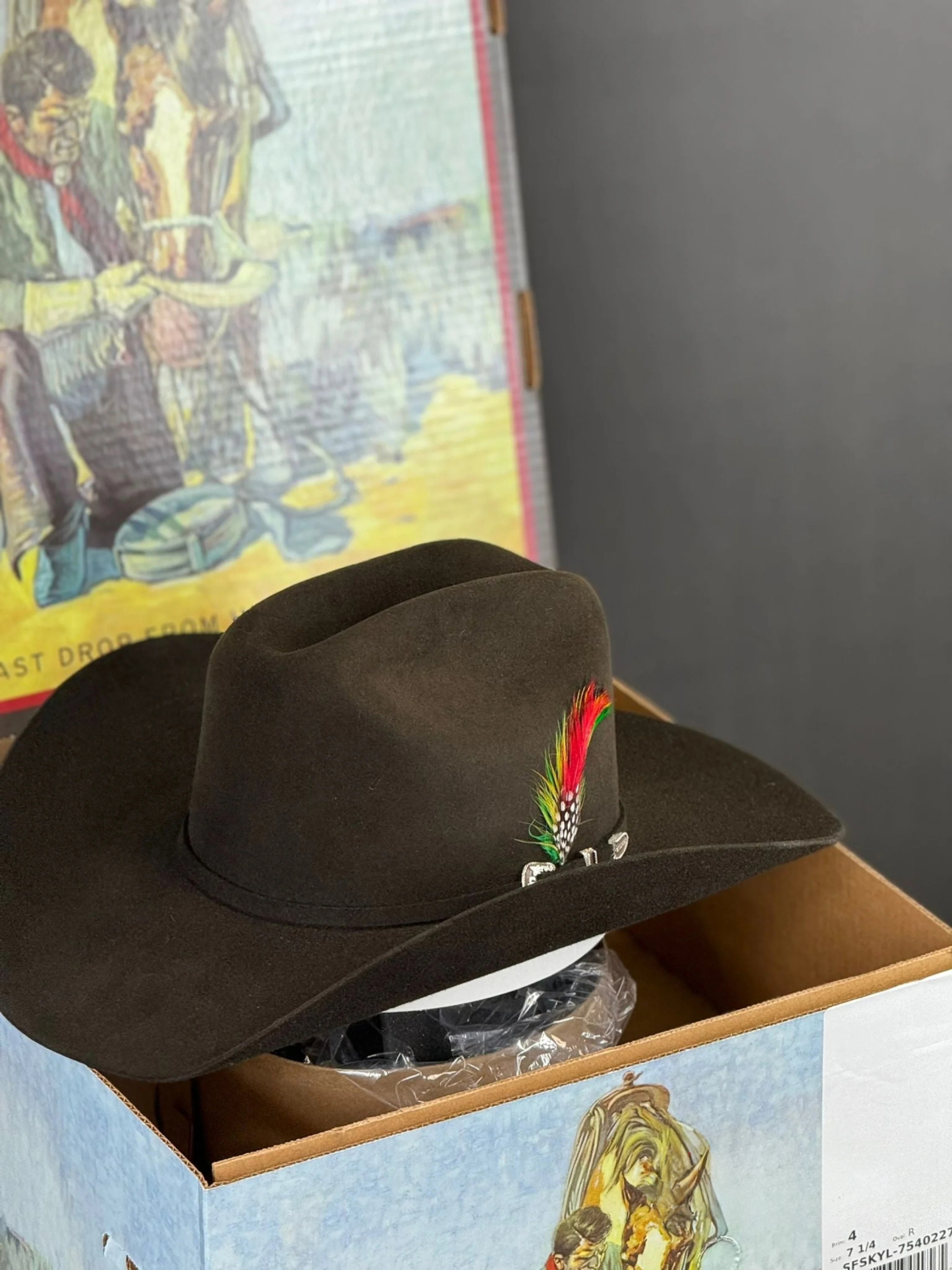 STETSON 6X CHOCOLATE SKYLINE TRADICIONAL