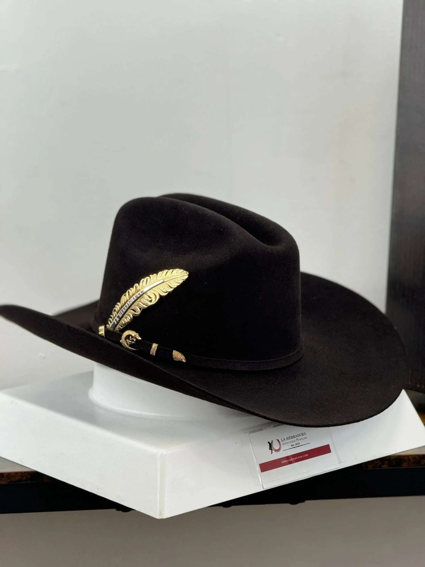 CUADRA 100X GATOR CHOCOLATE FELT HAT