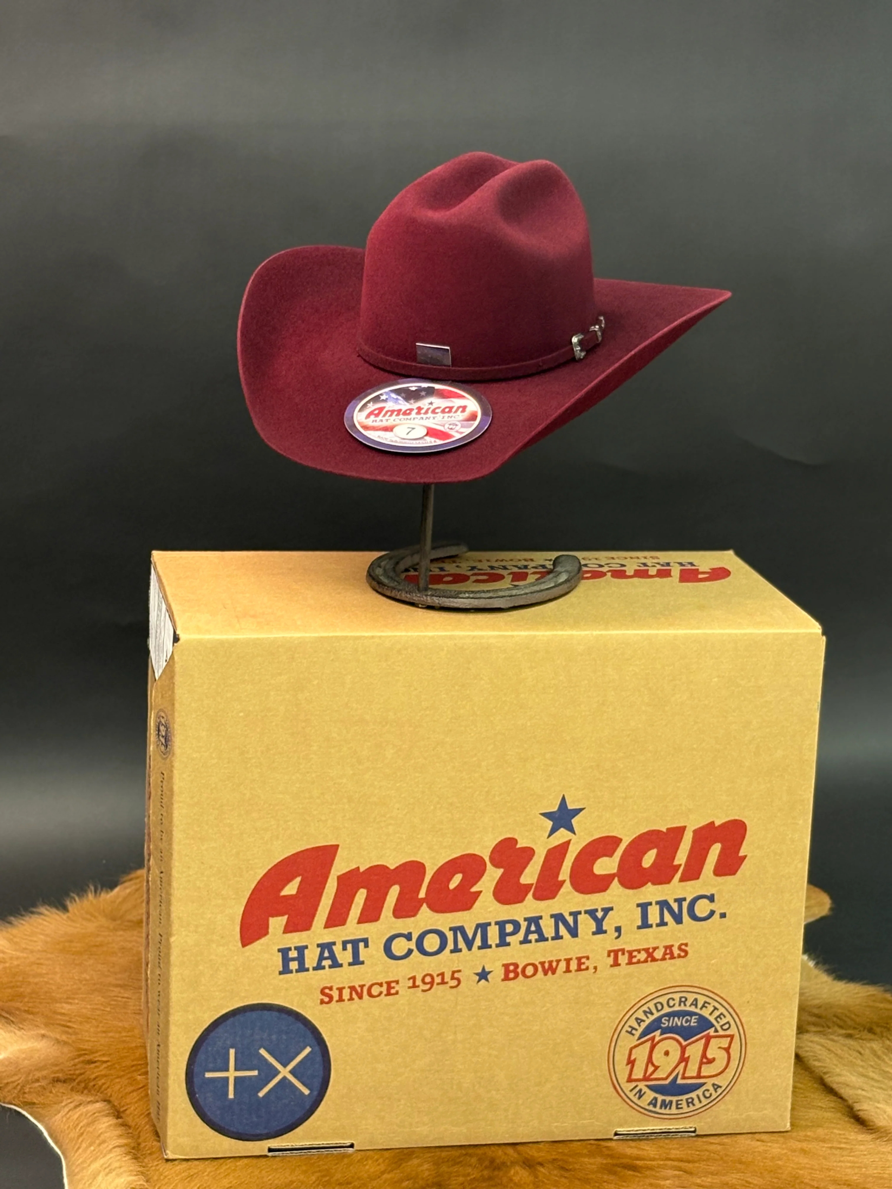 10x American Felt Hat Grenadine