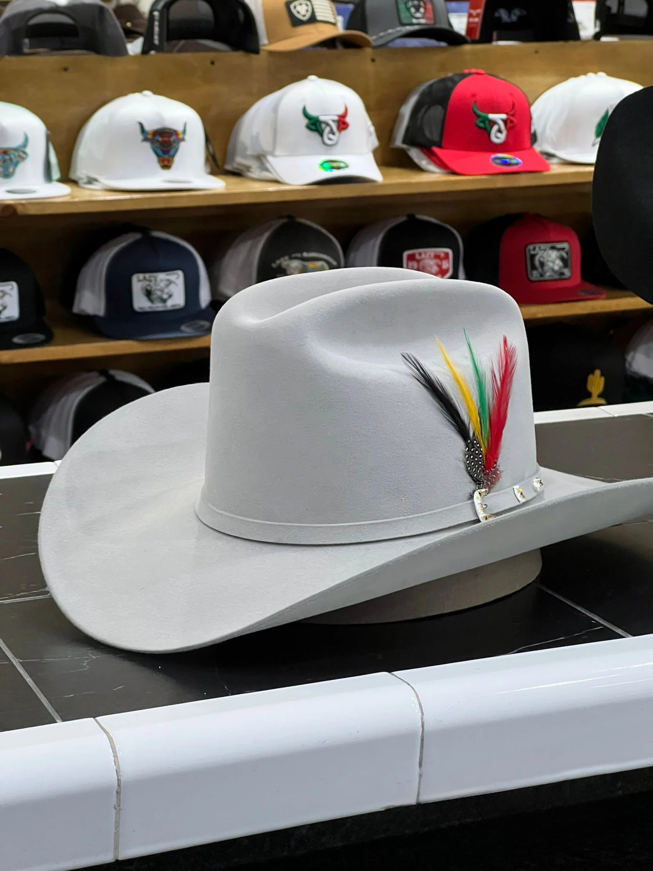 STETSON 30X MIST GREY EL PATRON