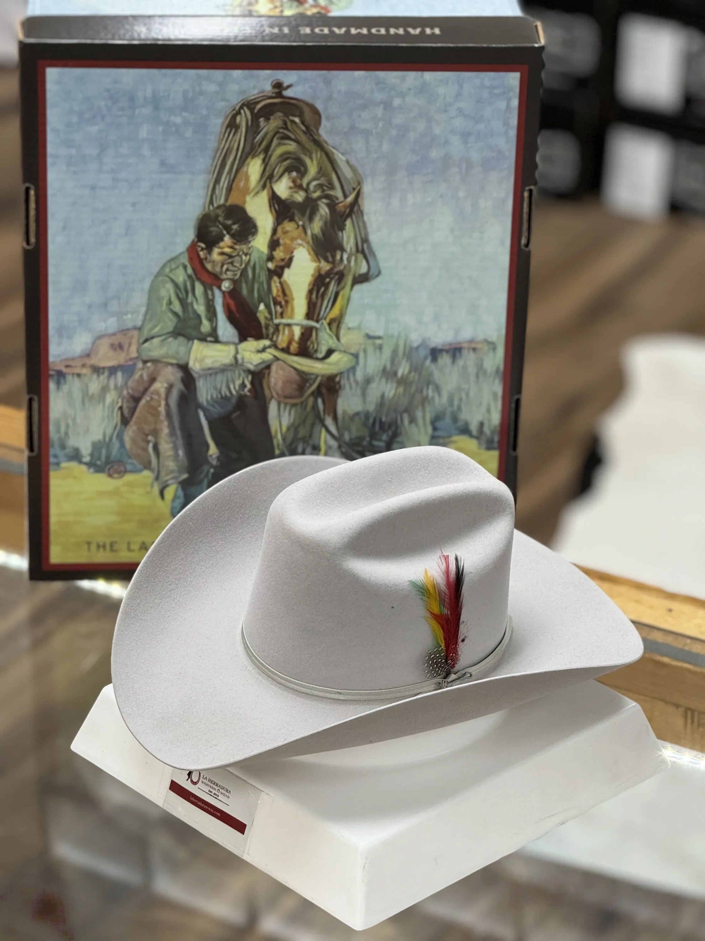 STETSON 6X SILVER GREY RANCHER COPA ALTA