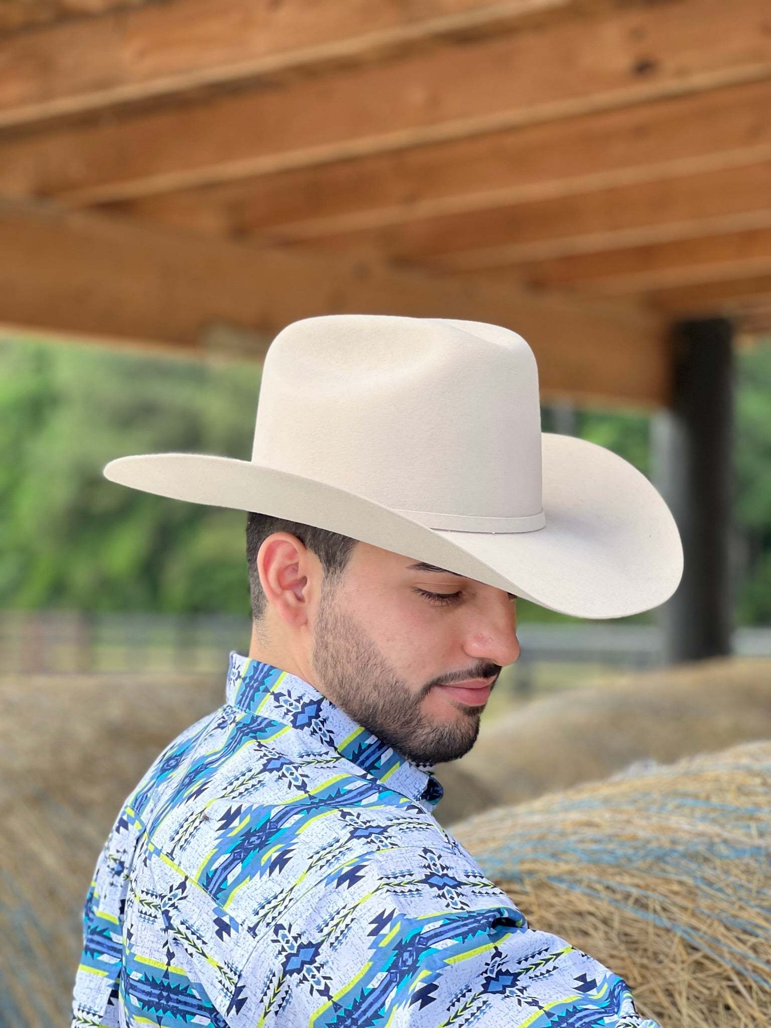 STETSON 10X SHASTA SILVER BELLY