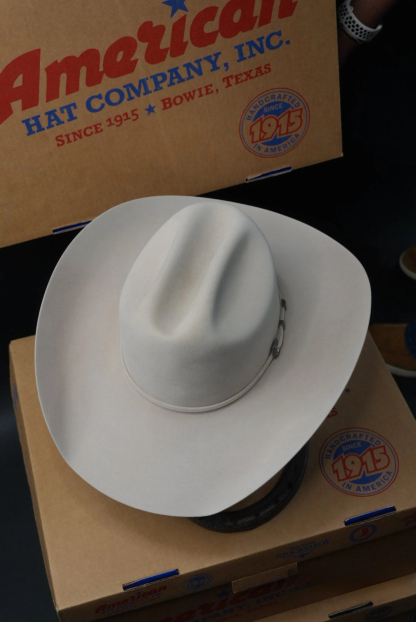 500X American Felt Hat Silver Belly