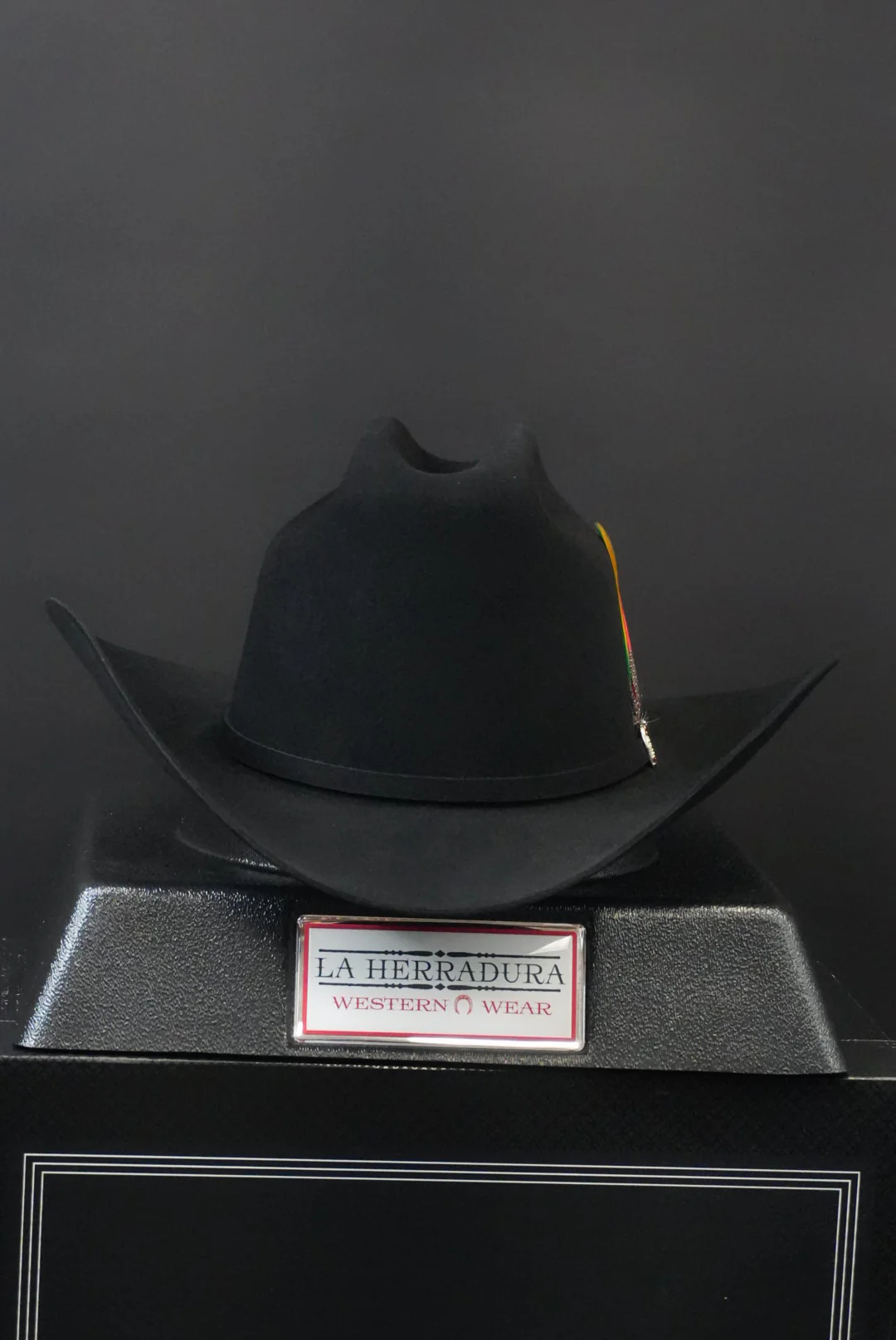 STETSON 30X BLACK/NEGRO EL PATRON COPA ALTA
