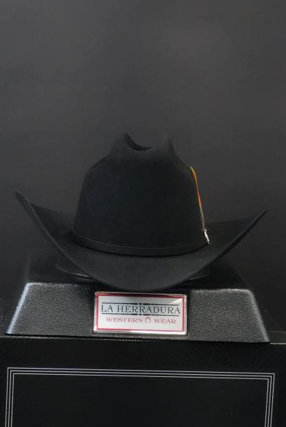 STETSON 30X BLACK/NEGRO EL PATRON COPA ALTA