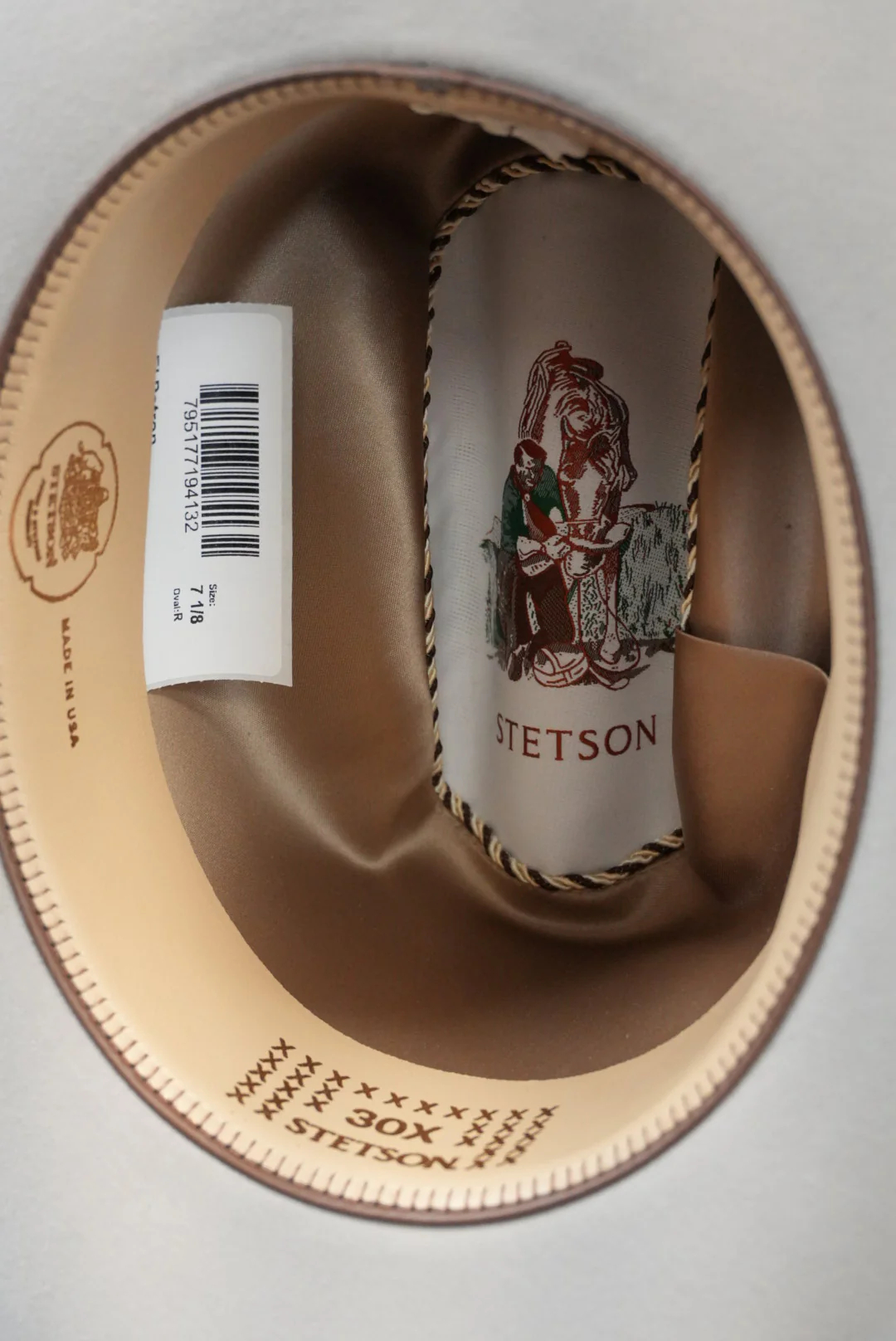 STETSON 30X EL PATRON SILVER BELLY COPA ALTA