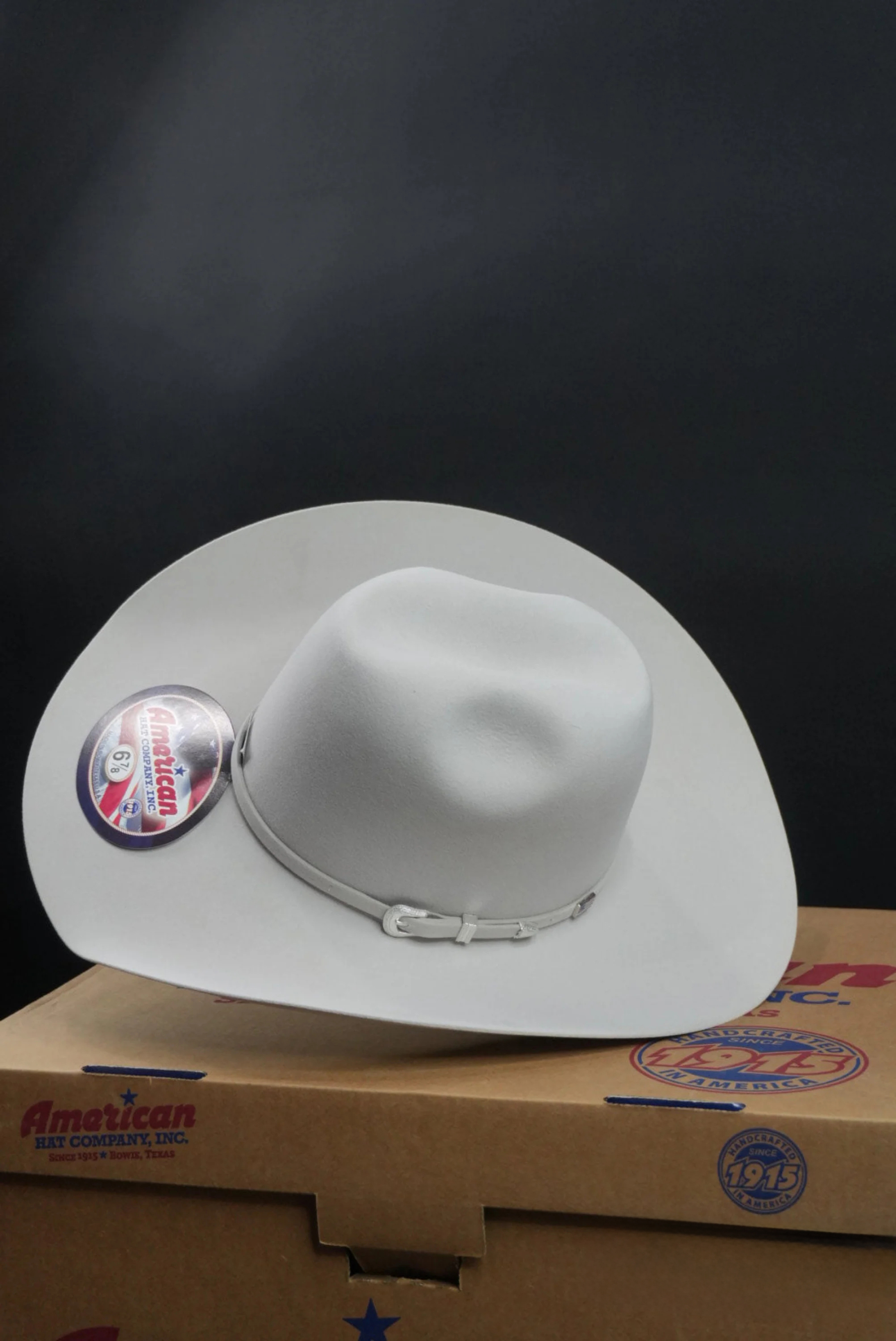 7X American Felt Hat Silver Sand