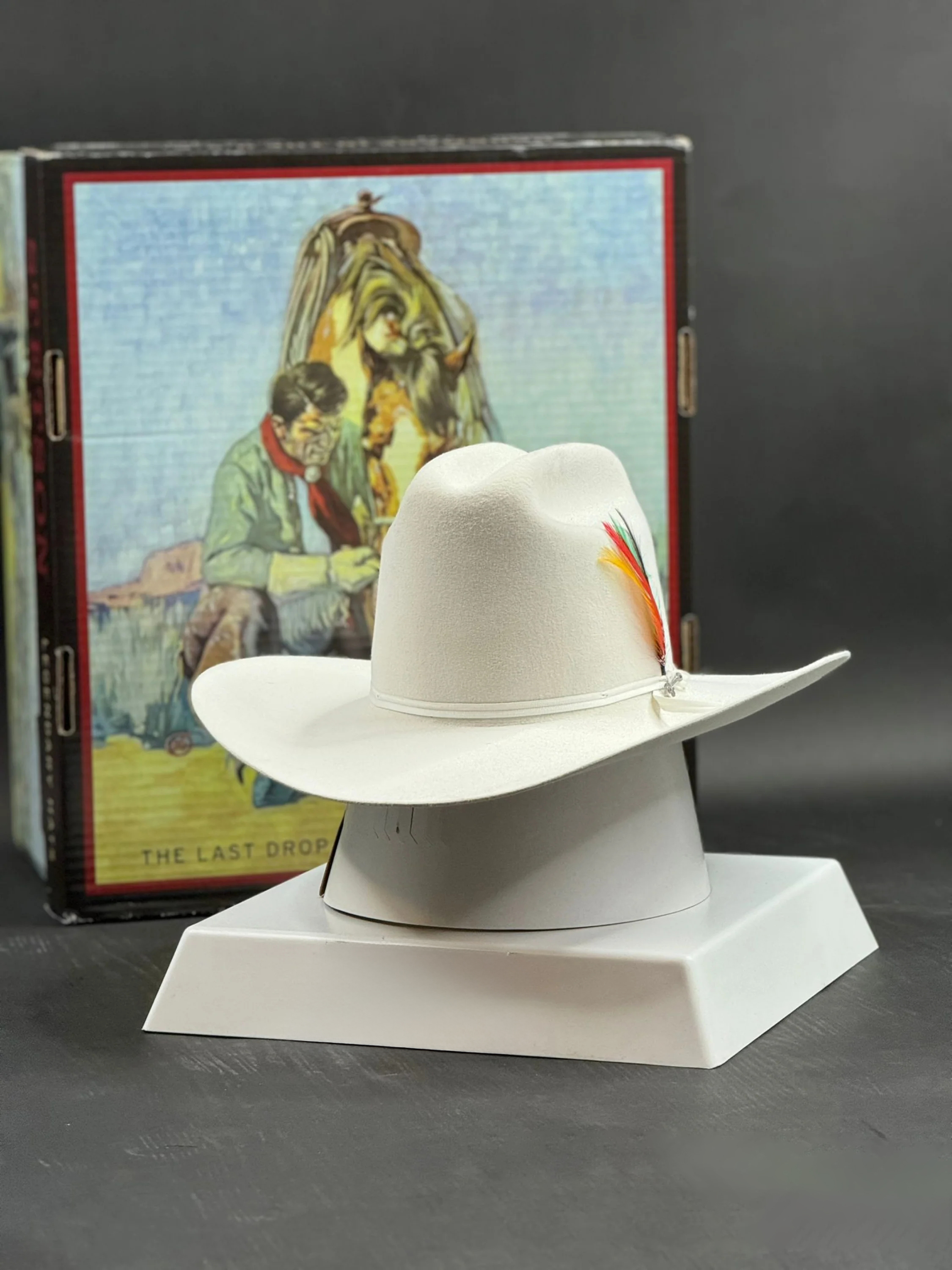 STETSON 6X WHITE/BLANCO RANCHER COPA ALTA