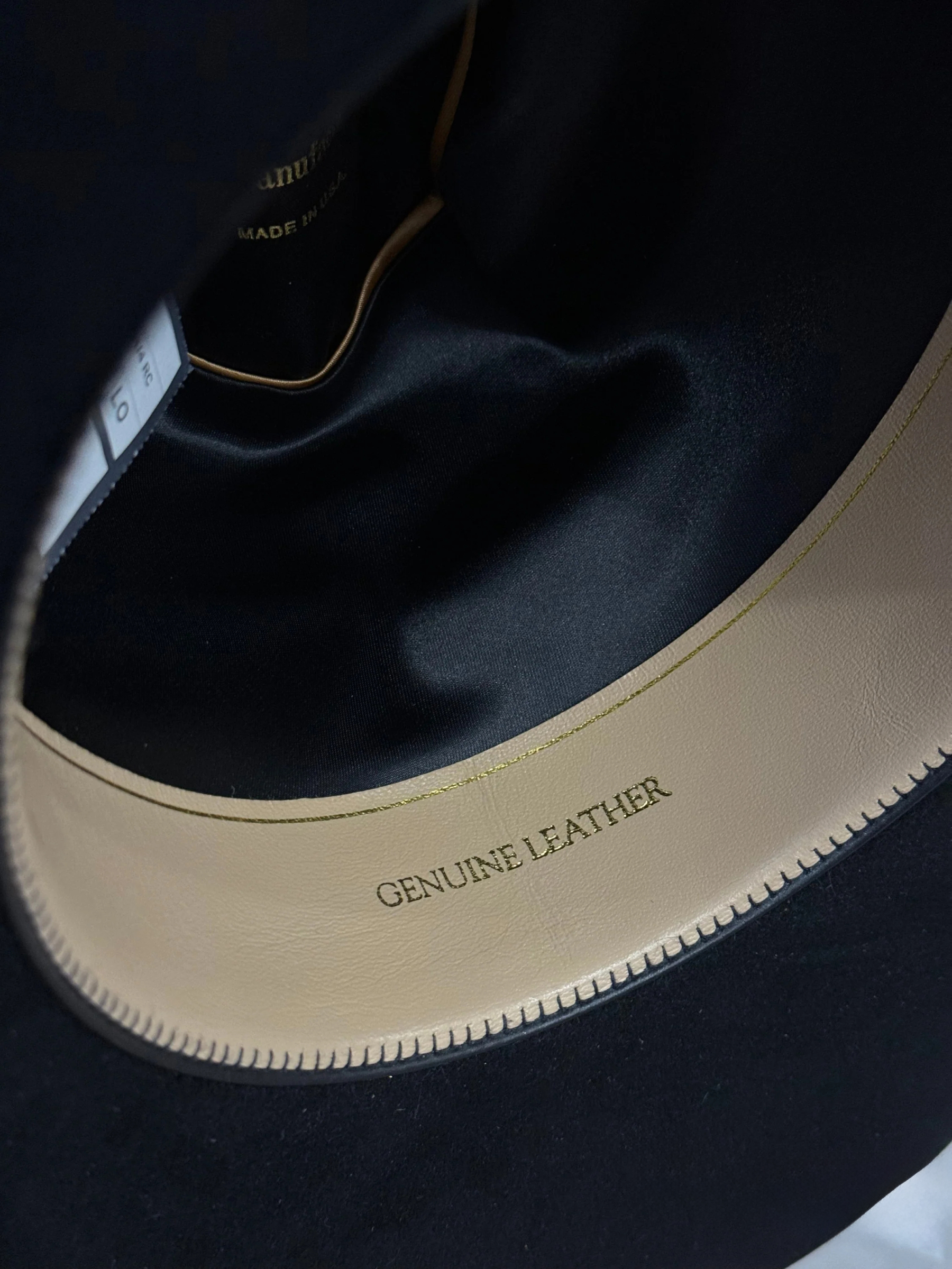 100X American Felt Hat Black