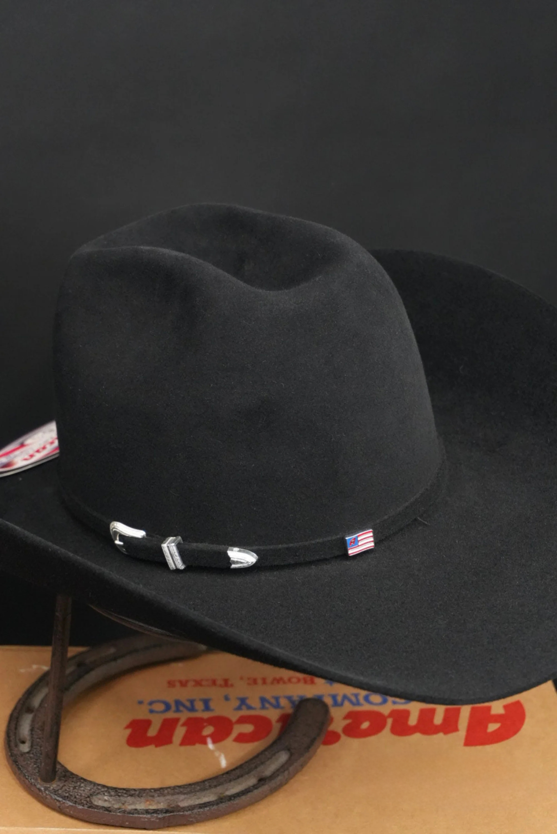 7X American Felt Hat Black