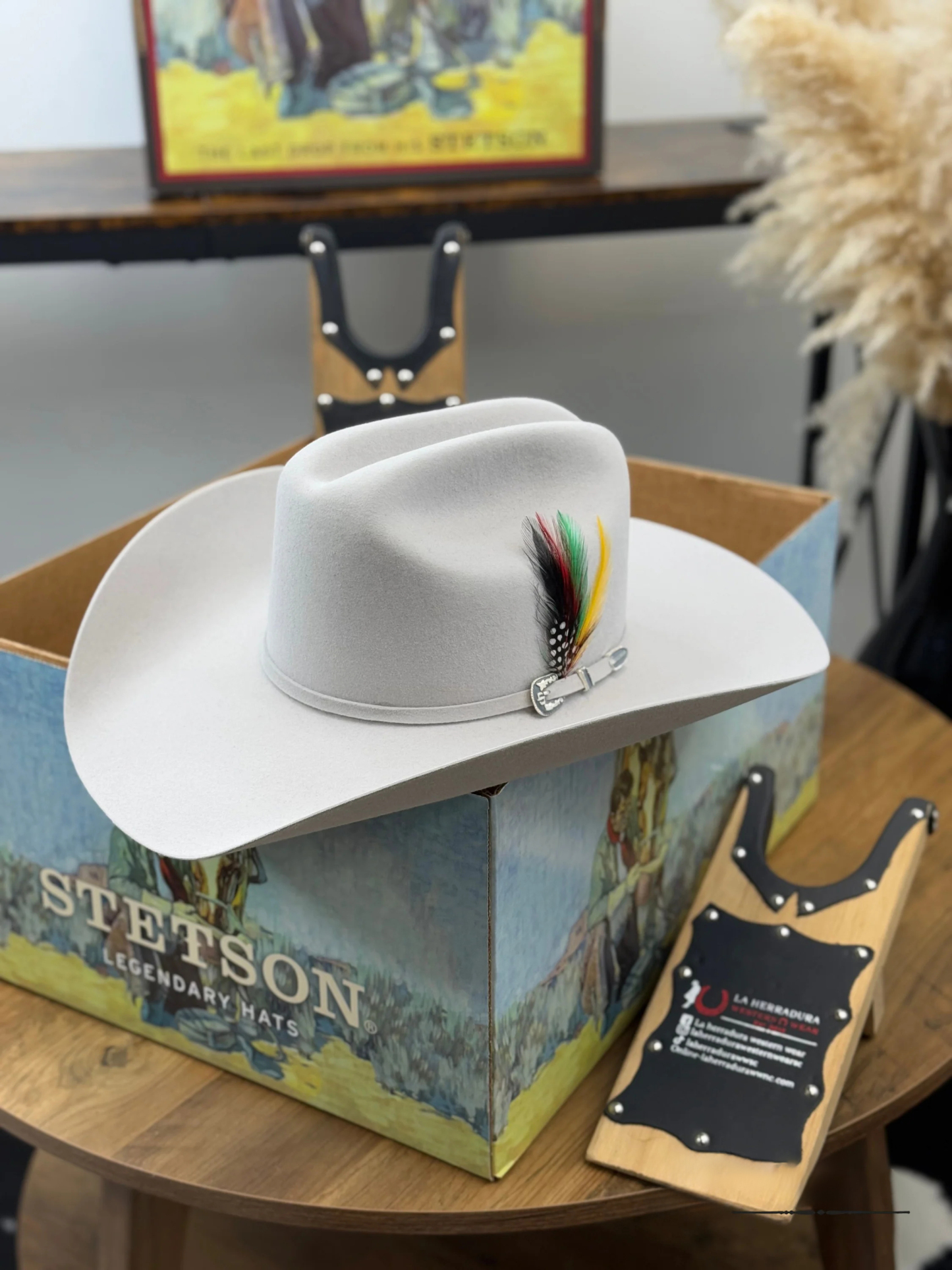 STETSON 6X SILVER GREY SKYLINE TRADICIONAL