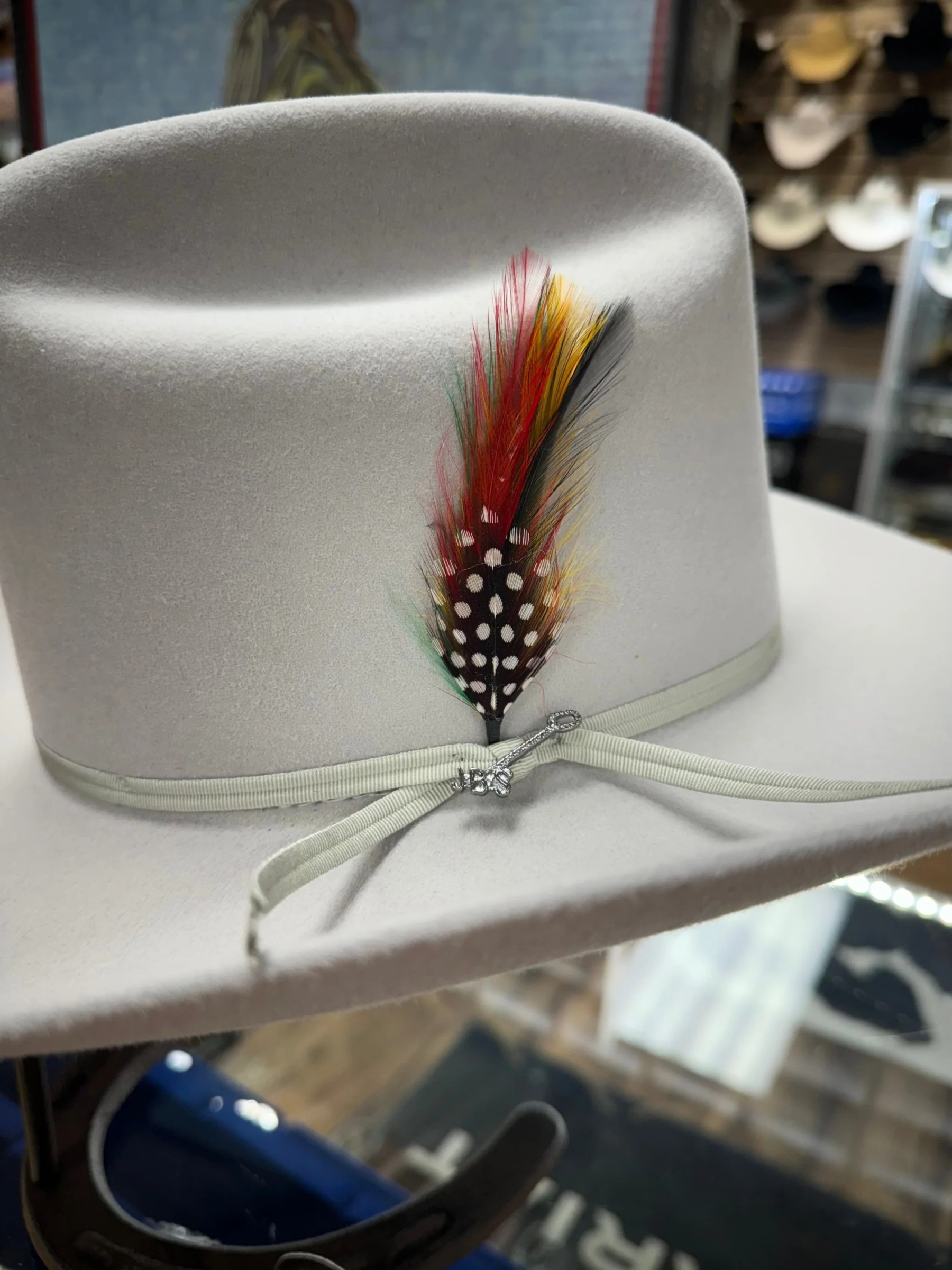 STETSON 6X SILVER GREY RANCHER COPA ALTA