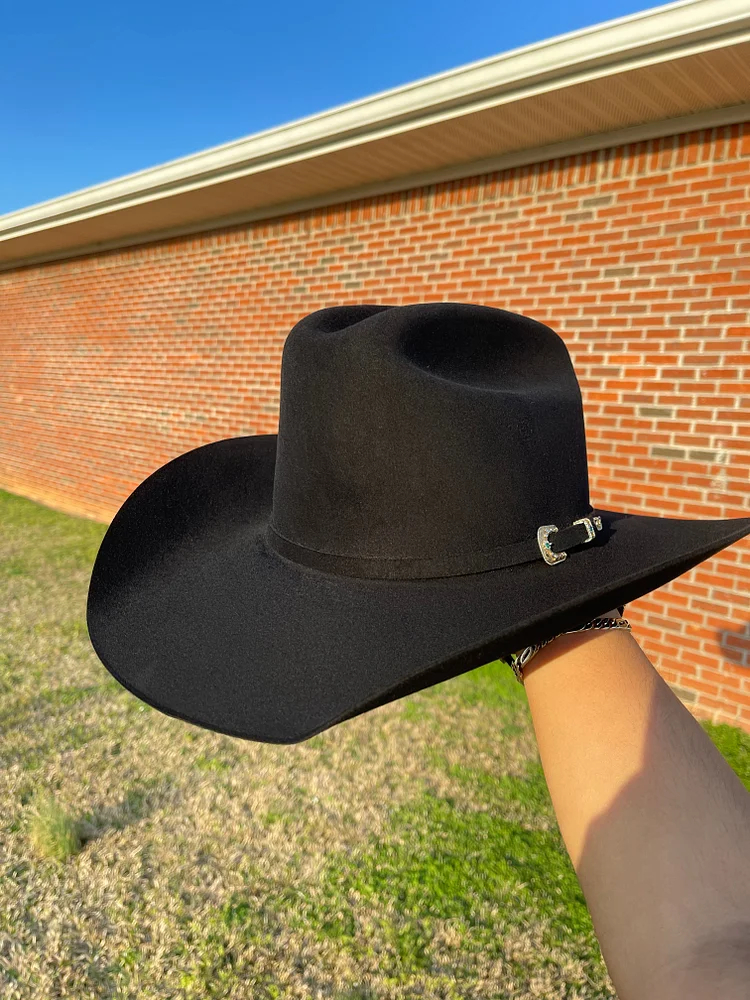 10x Brenham Black Cowboy Hat