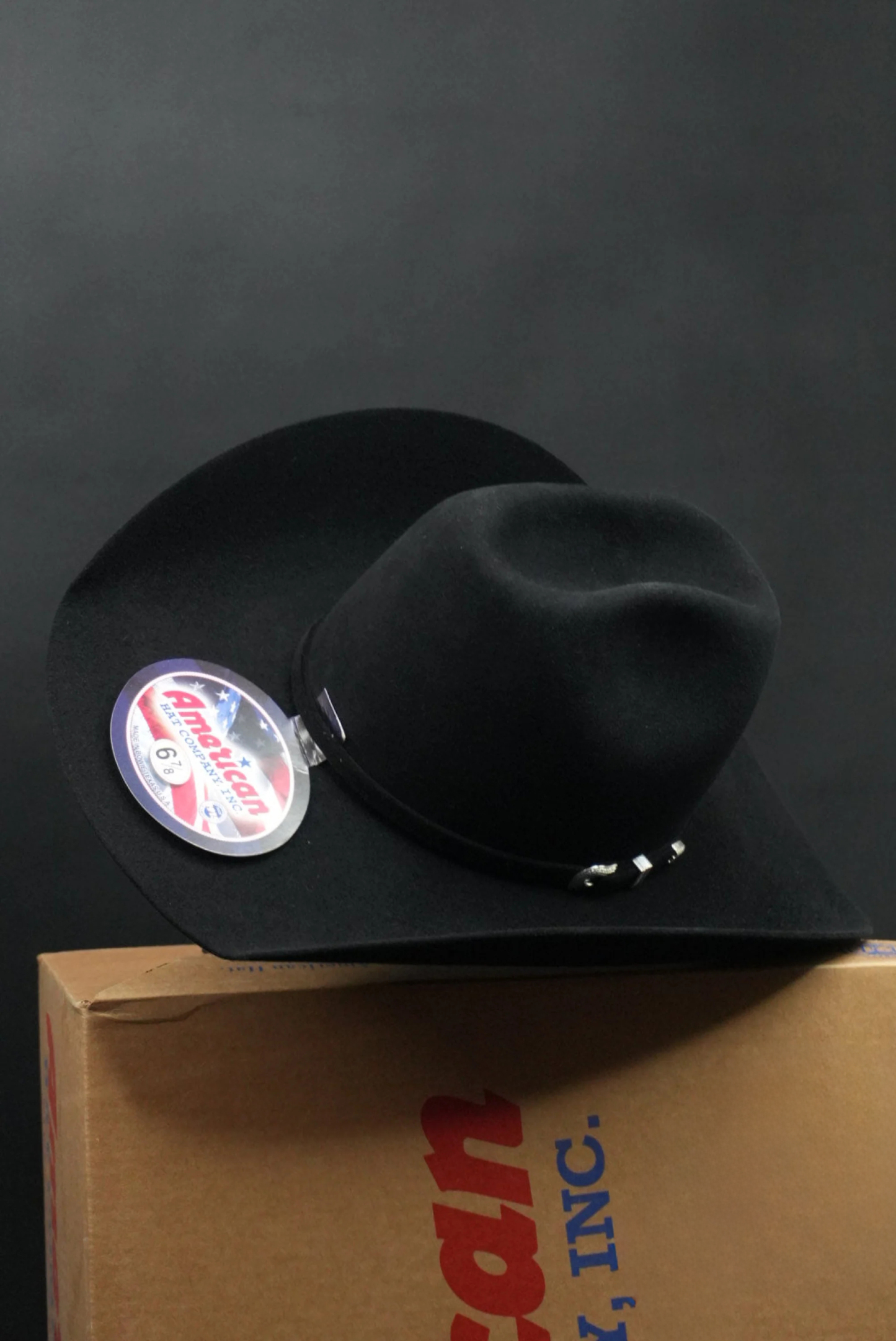 7X American Felt Hat Black