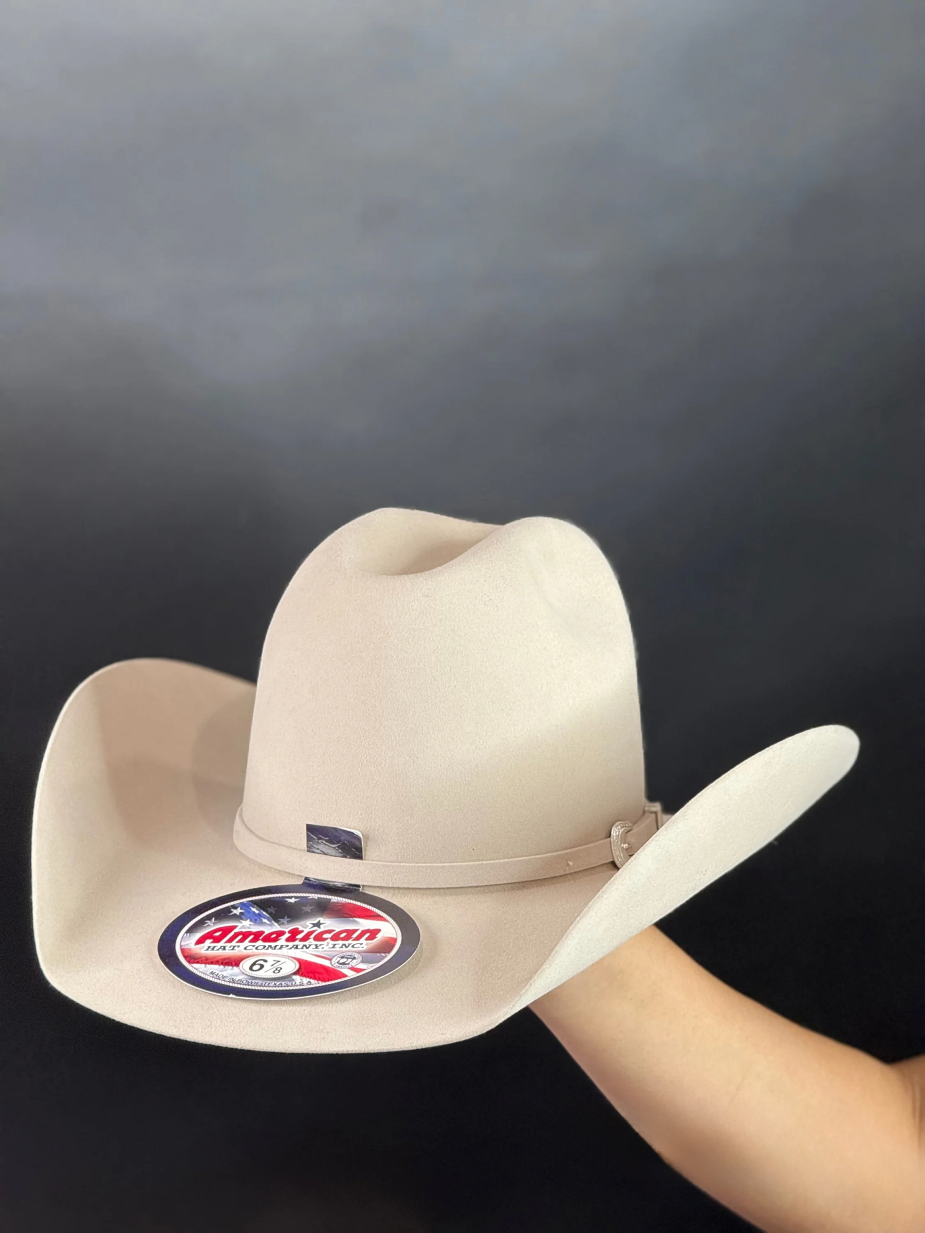 7X American Felt Silver Belly