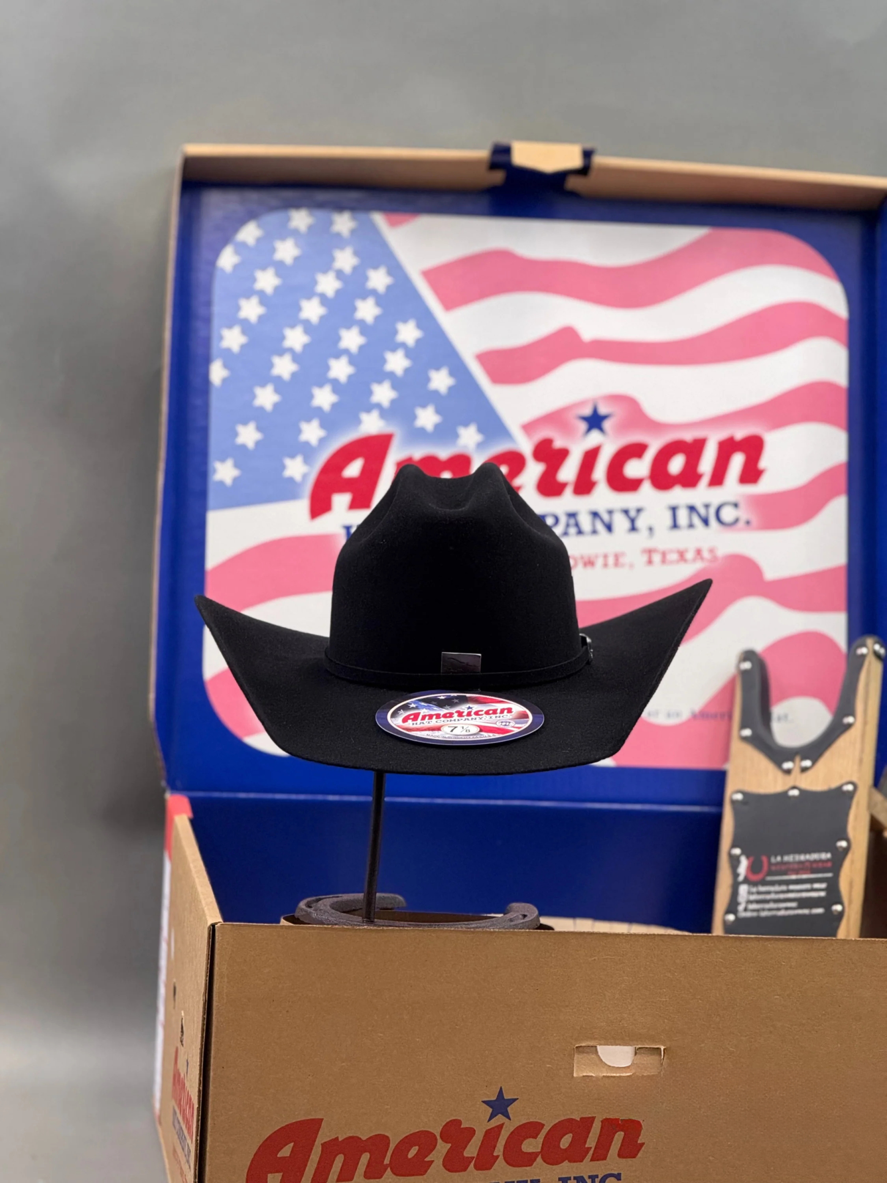 10X American Felt Hat Black