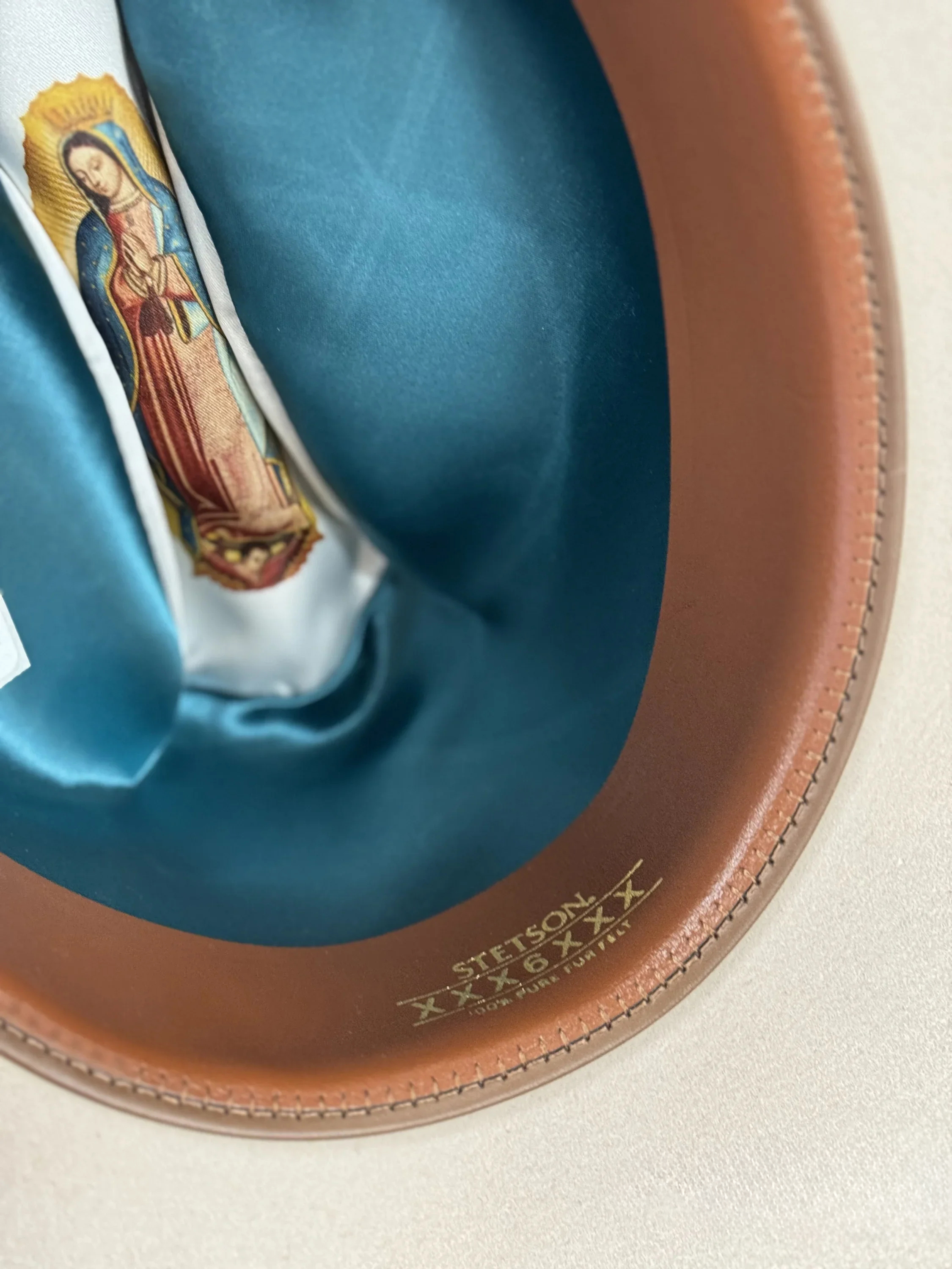 STETSON 6X SILVER BELLY GUADALUPANA