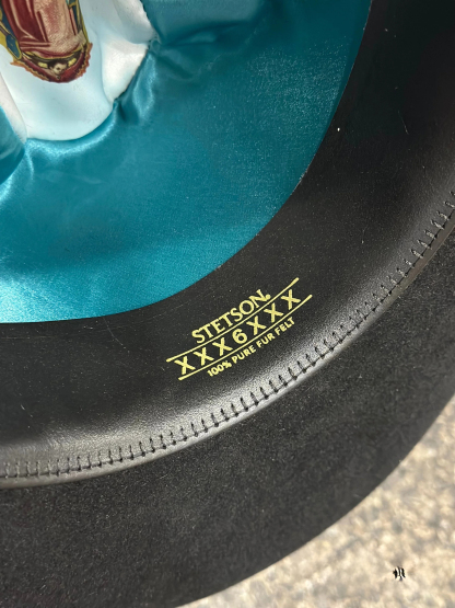 STETSON 6X NEGRO/BLACK GUADALUPANA