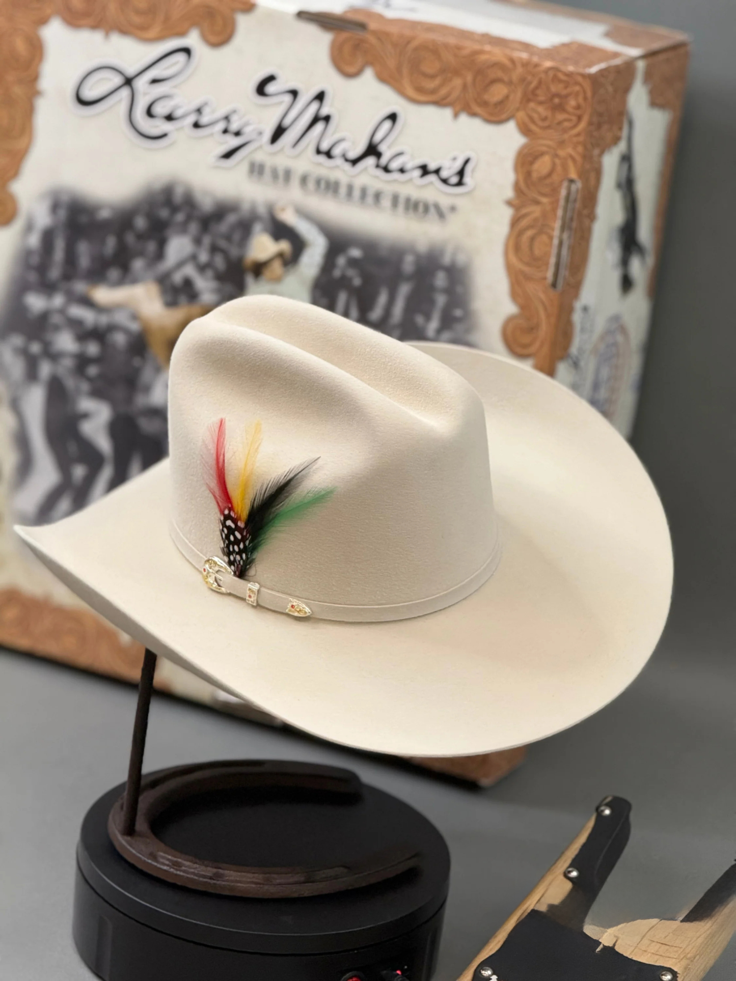 LARRY MAHAN´S 6X REAL SILVER BELLY ESTILO SINALOA