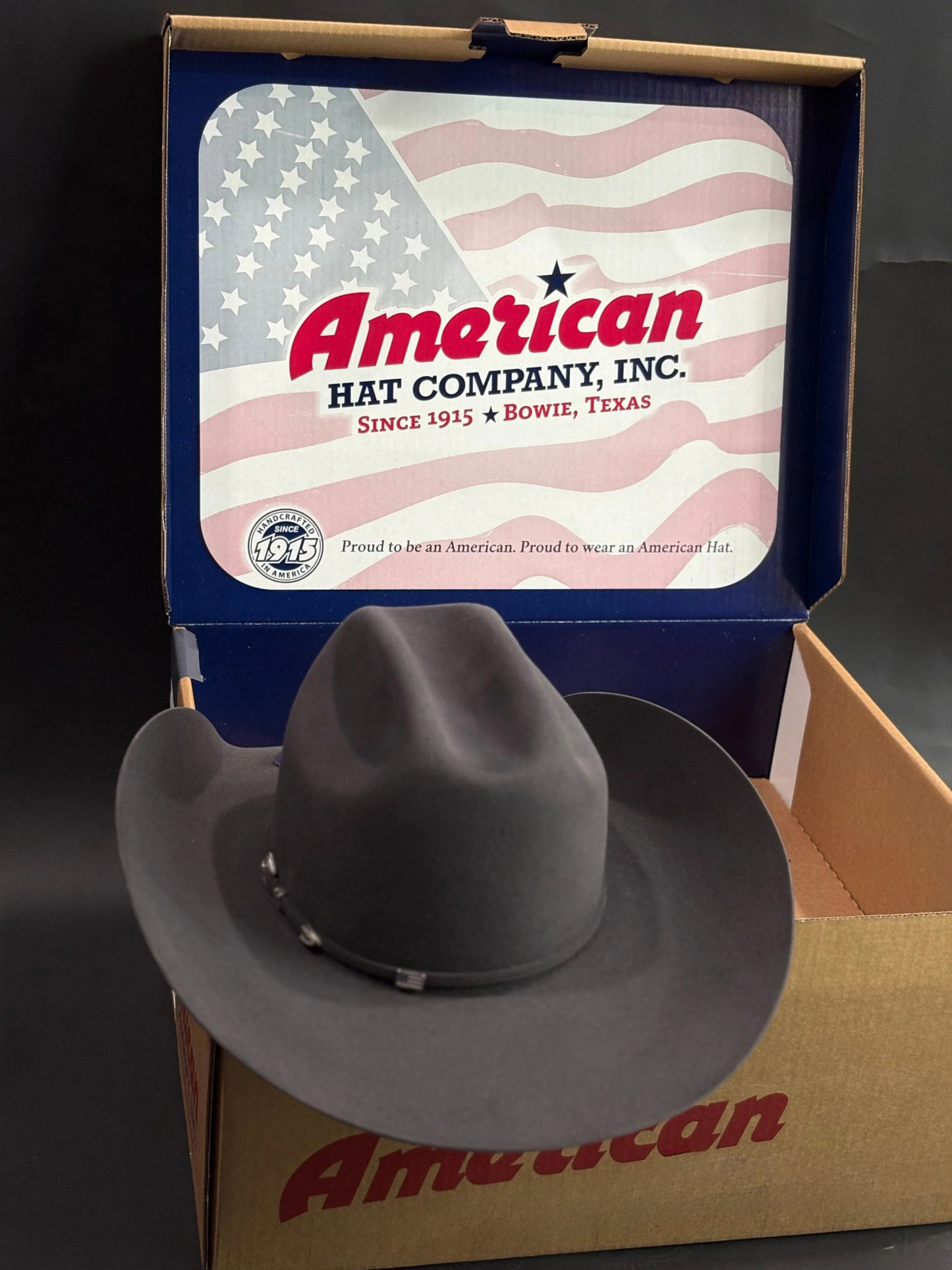 200X American Felt Hat Steel