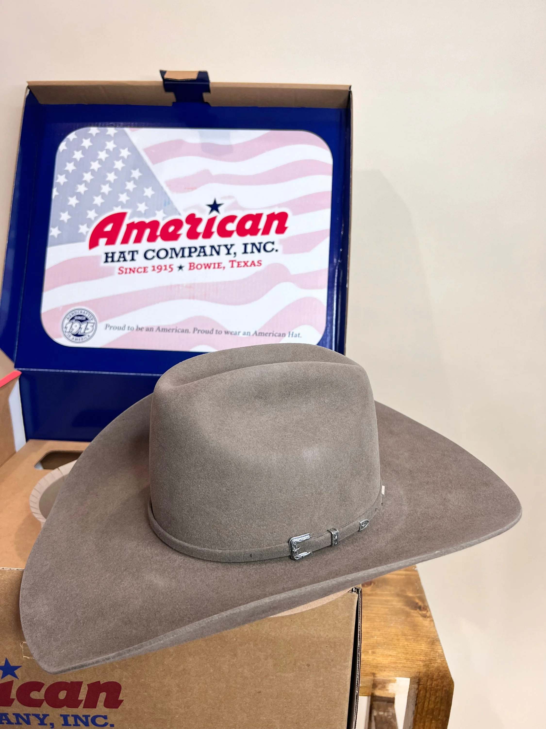 10X American Felt Hat Pecan